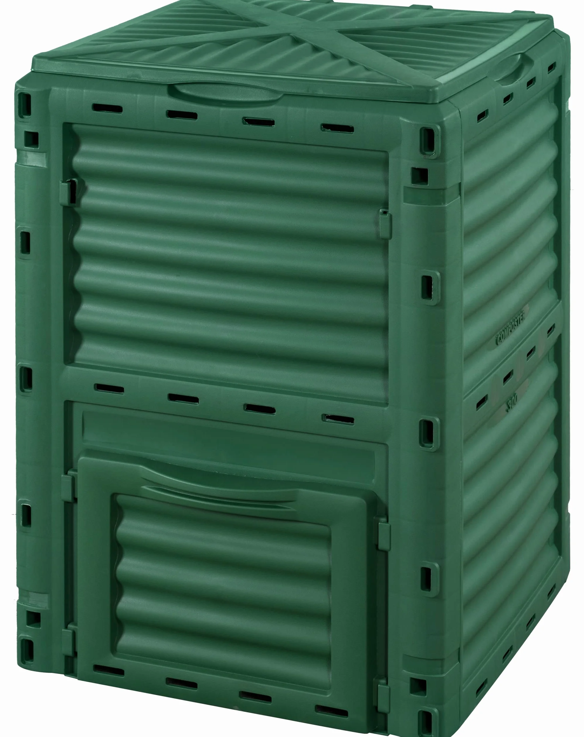 Linea Garden Friend Composter 300 Lt Polipropilene Resistente alle Intemperie Verde