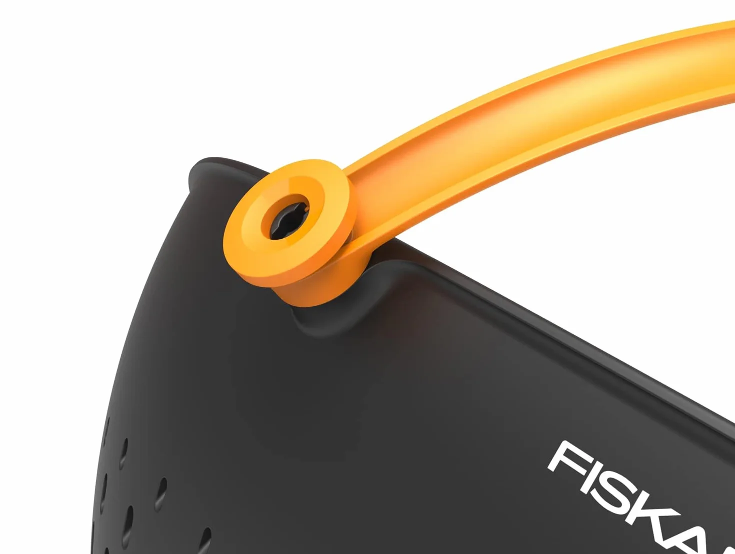 Fiskars Cesta per il Raccolto, Per Raccogliere, Trasportare e Pulire i Prodotti e gli Attrezzi, Plastica, Nero/Arancione, Plus, 1062831