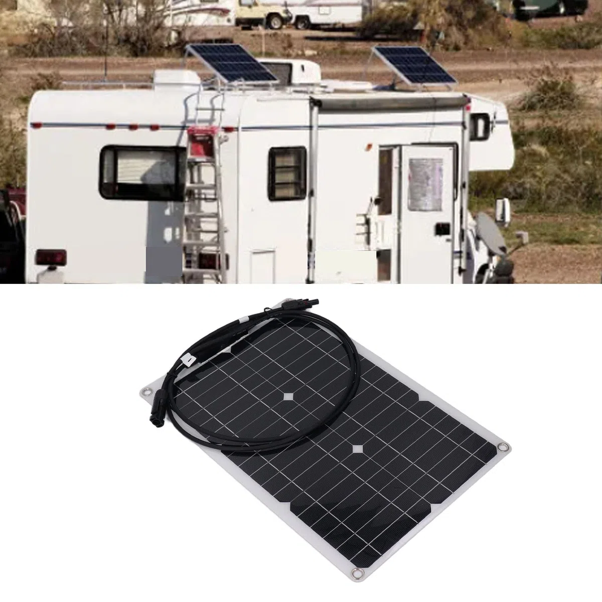 Pannello Solare Flessibile 20W 18V per MotorHome e Grid