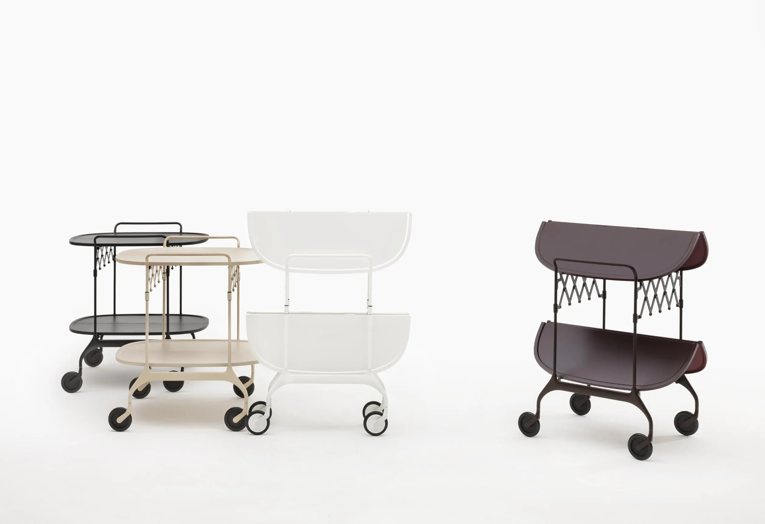 Kartell Gastone Carrello portavivande Bianco