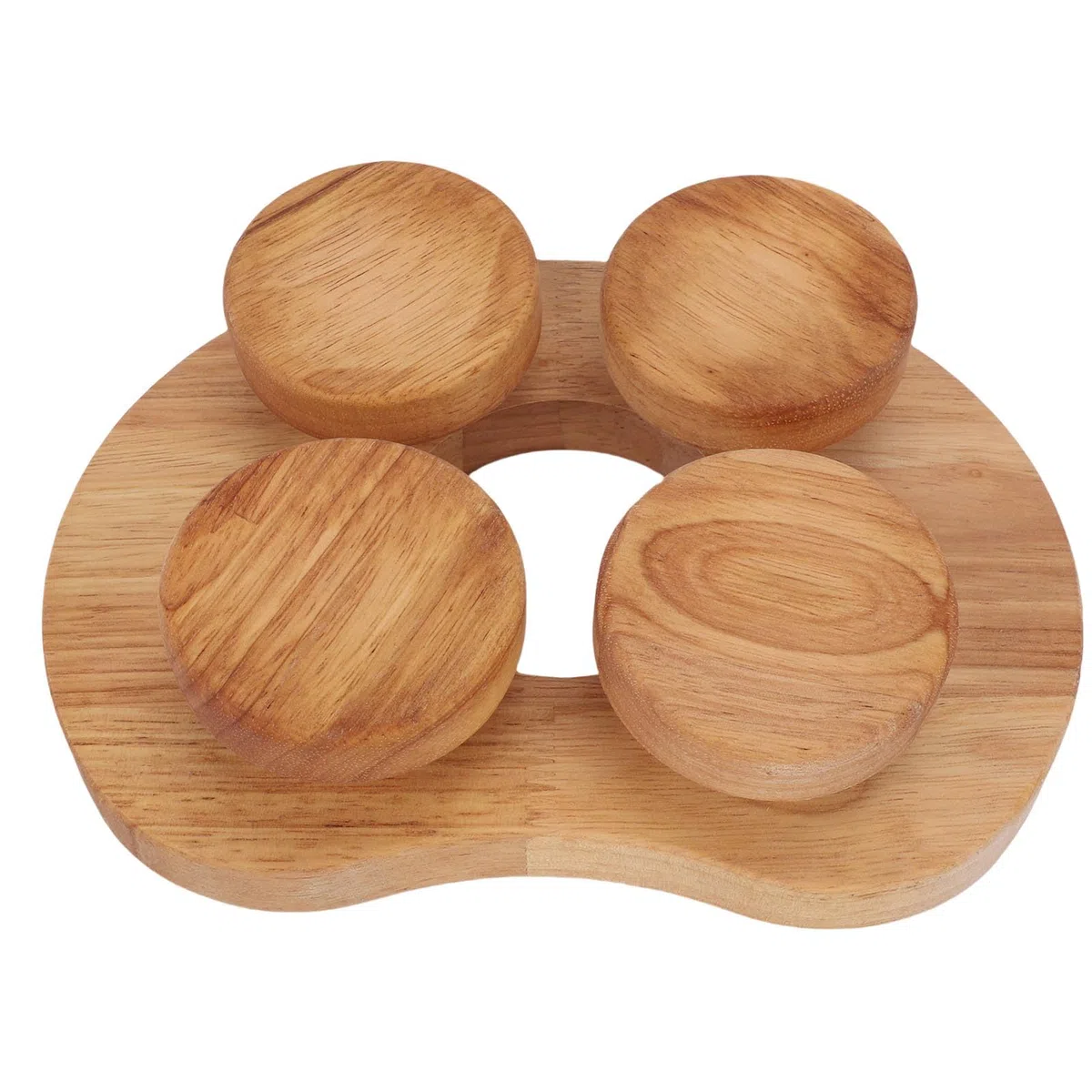 Poggiatesta per Sauna in Legno di Quercia, Cuscino per Collo Girevole 6,69x9,06
