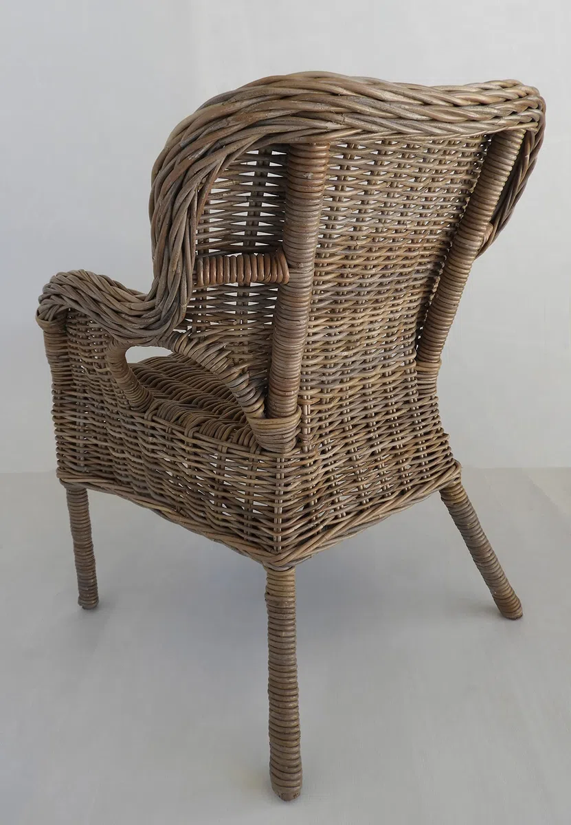 Poltrona vimini rattan 70x70x90 H wewnątrz i na zewnątrz
