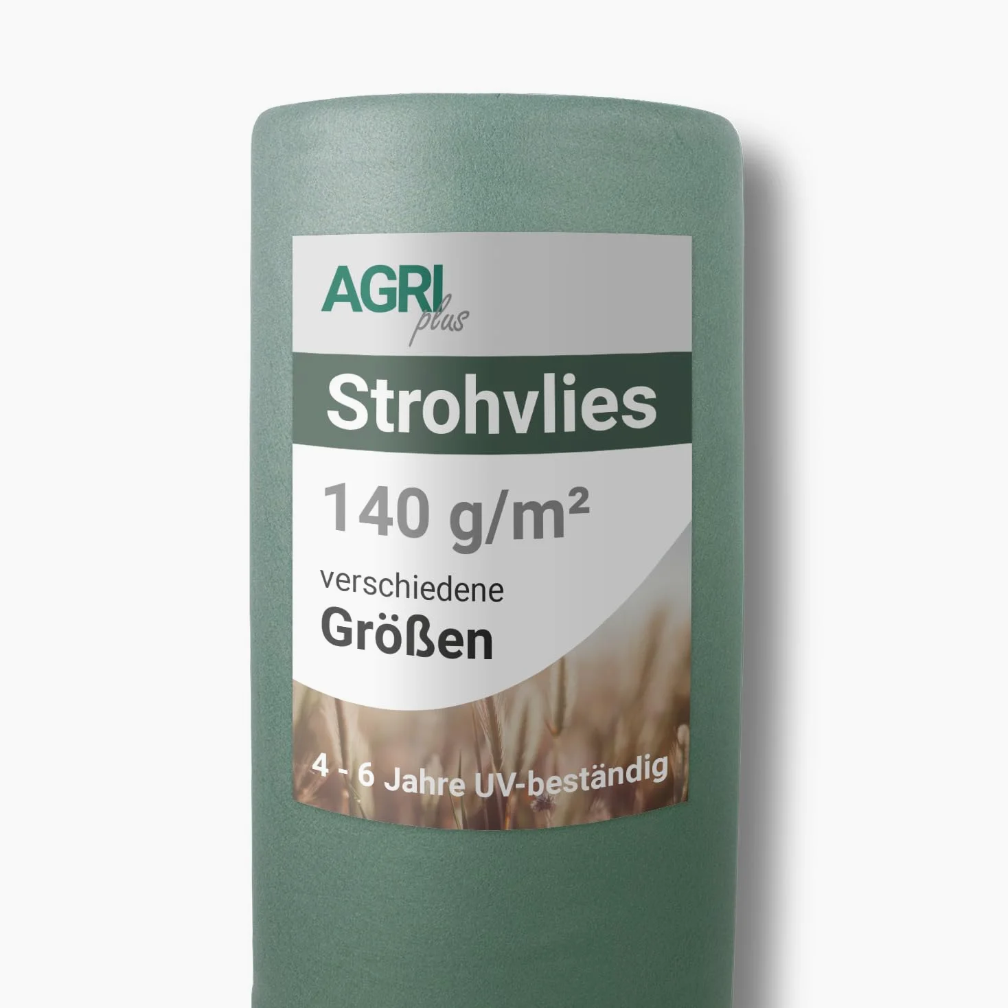 AGRIplus Telo di Copertura, 10,4 x 25 m (260 m²), 140 g/m², Tessuto di Paglia, Versatile, Estremamente Resistente allo Strappo per Una Protezione a Lungo Termine, Resistente ai Raggi UV