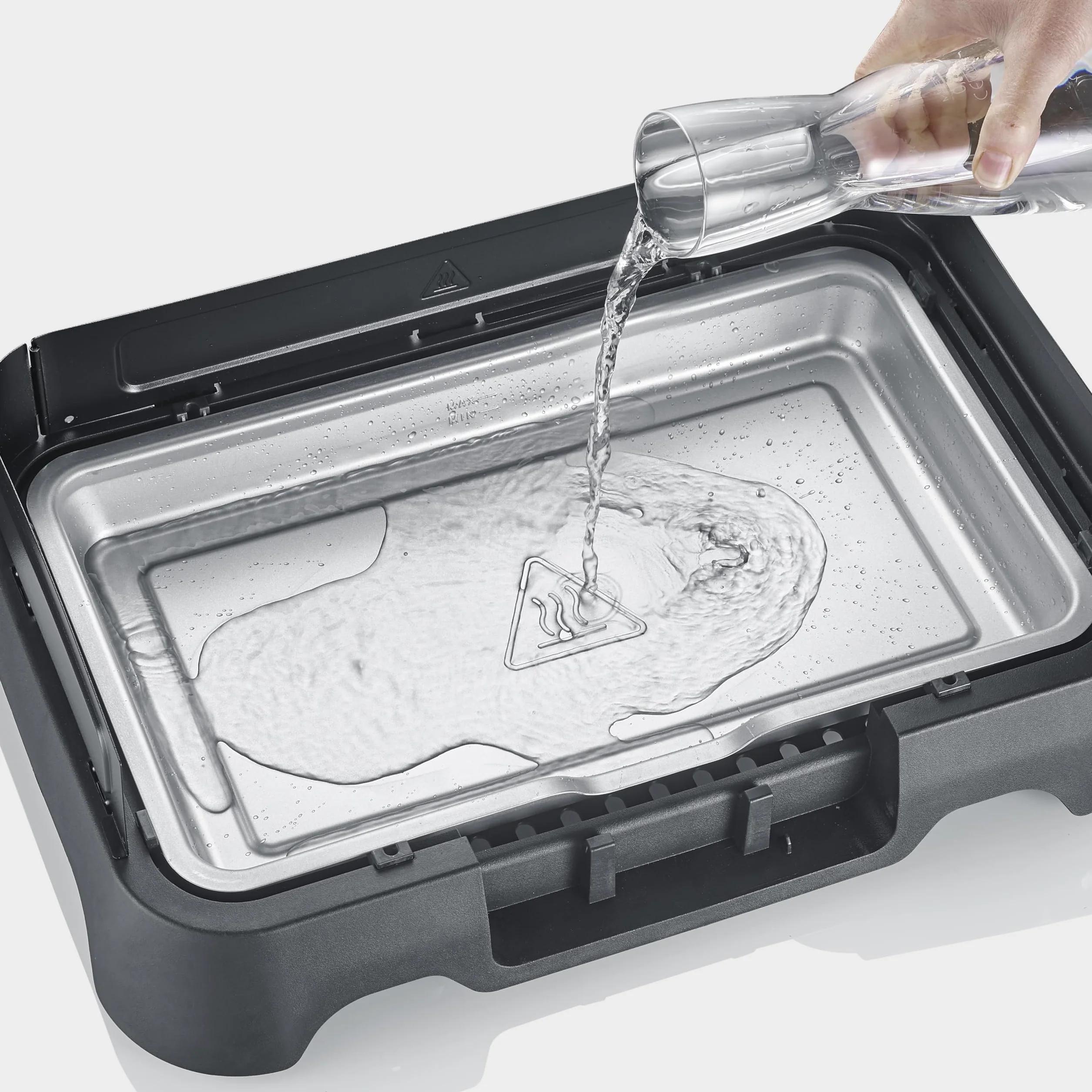 SEVERIN Barbecue elettrico da tavolo con griglia PG 8593