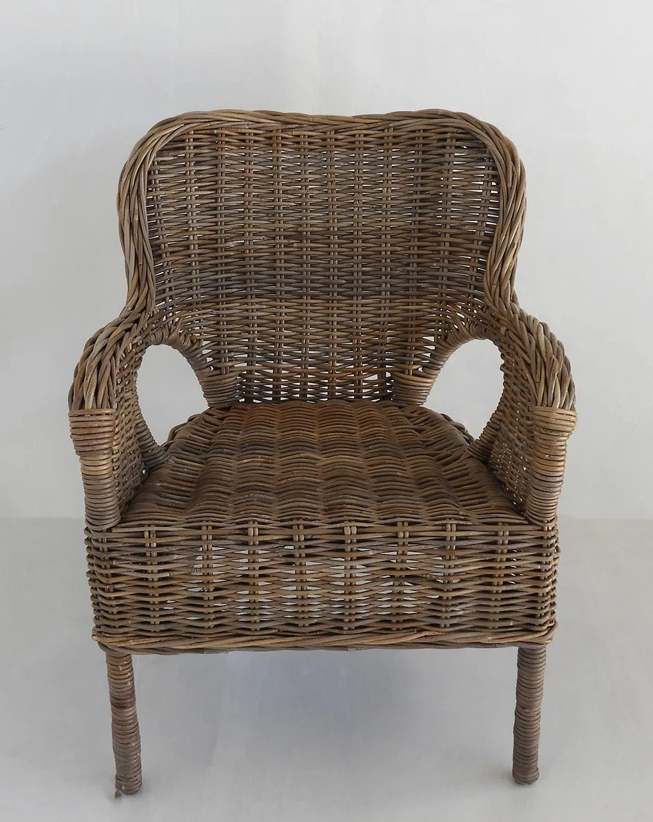 Poltrona vimini rattan 70x70x90 H wewnątrz i na zewnątrz