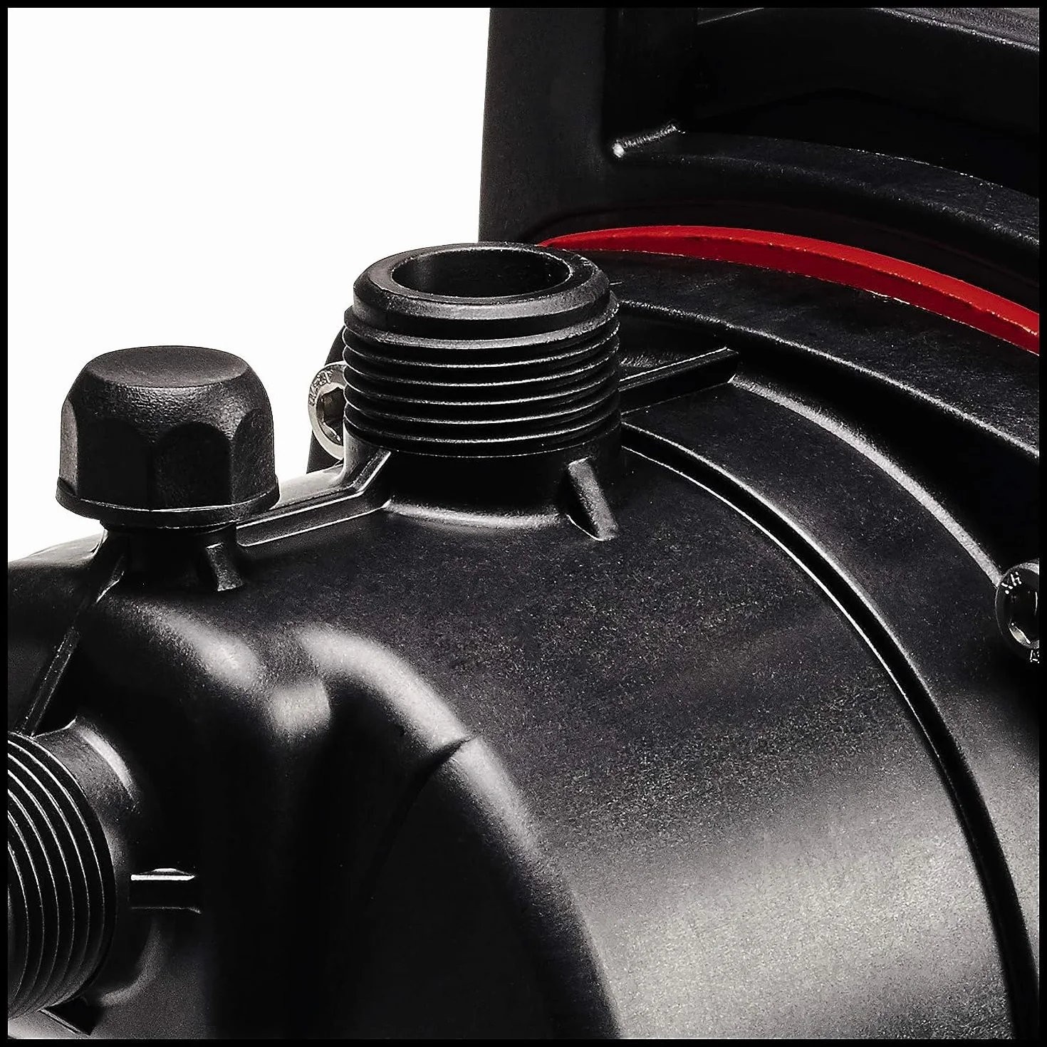 Einhell Pompa Da Giardino Gc-Gp 6538, 650 W, Pressione 3,6 Bar, Portata 3.800 L/H, Rosso Nero, 36.5 x 20 x 22 cm