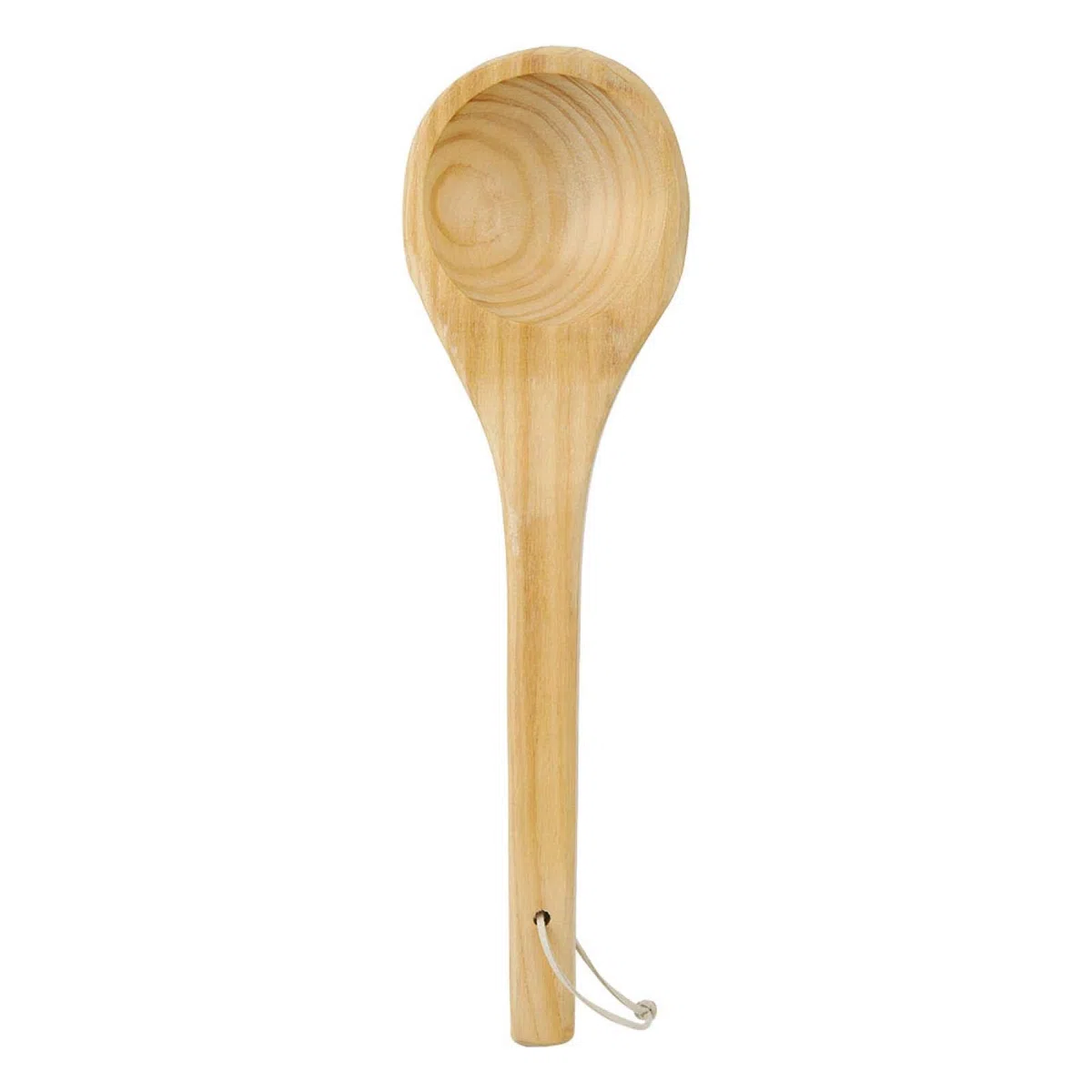 Mestolo per Acqua in Legno per Sauna, Cucchiaio Singolo Solido per Servire Tè