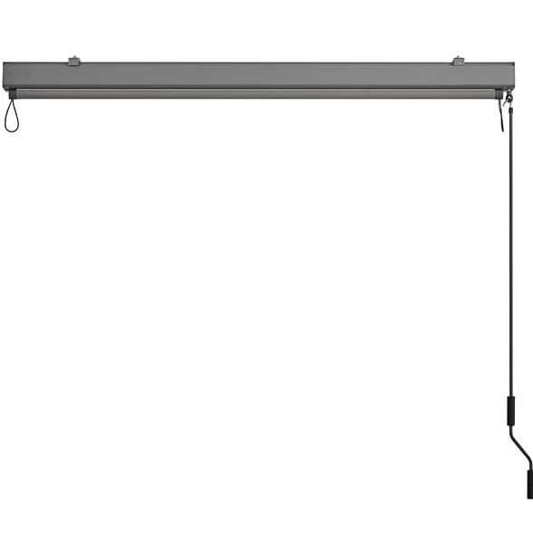 Yaheetech Tenda da Sole Verticale a Rullo Avvolgibile con Manovella Protezione Solare Impermeabile 160 x 250 cm Beige