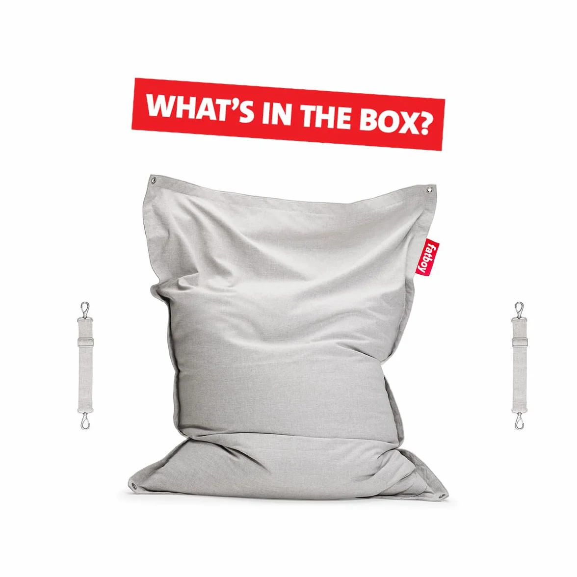 Fatboy Original Floatzac Nebbia Pouf per il suolo e sull'acqua Asciugatura rapida galleggiante