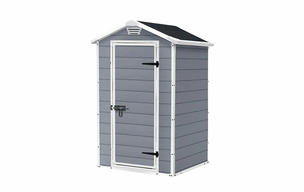 Keter Casetta Manor 4X3 Grigia Resina 128X94X196