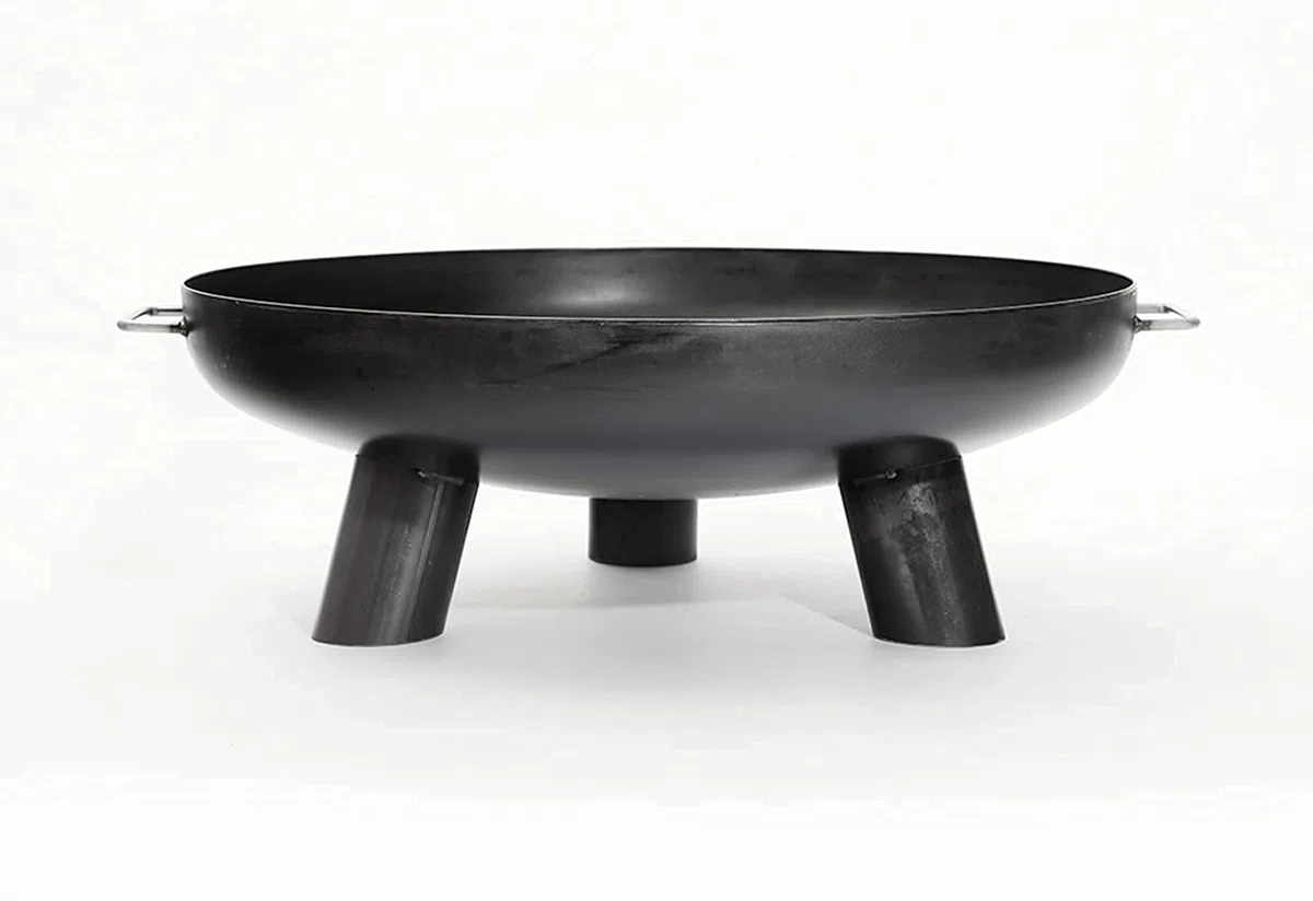 Braciere Coburg Ø 80 cm, Braciere da Giardino, Braciere da Esterno in Acciaio
