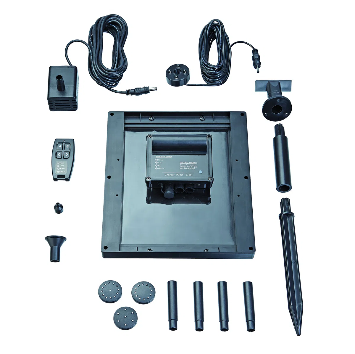 Pontec PondoSolar 250 Control Nero