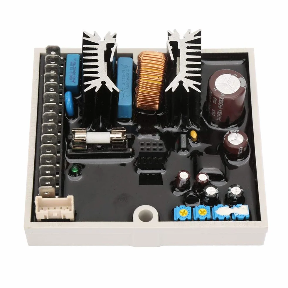 Regolatore di tensione automatico, DC 5A AVR Abete del regolatore di tensione automatico per generatore Meccalte A6762 40-270VAC Durevole lunga durata
