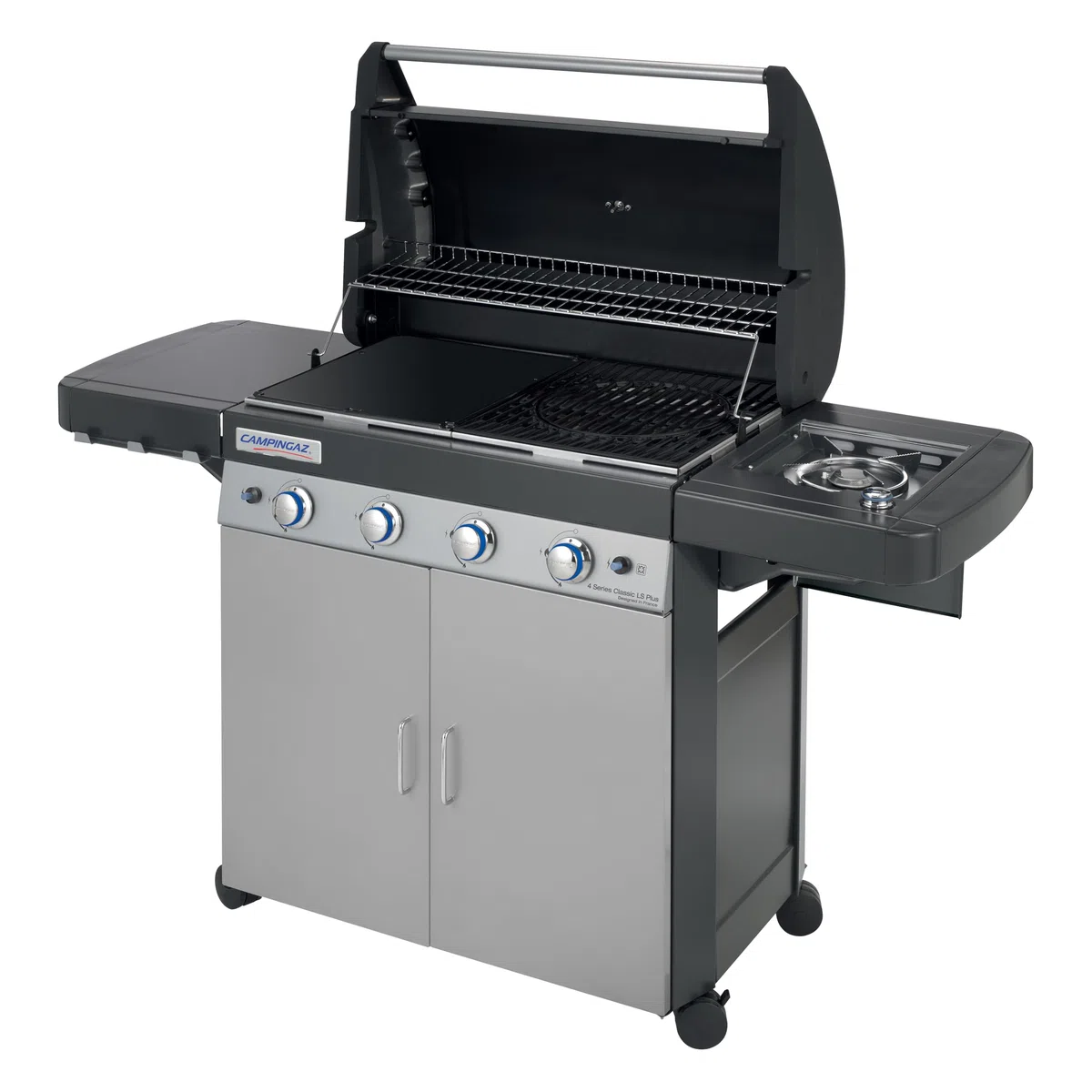 Campingaz 4 Series Classic LS Plus Gas Grill Barbecue 4 Bruciatori InstaClean Grigio 160.3x60x115.6 cm