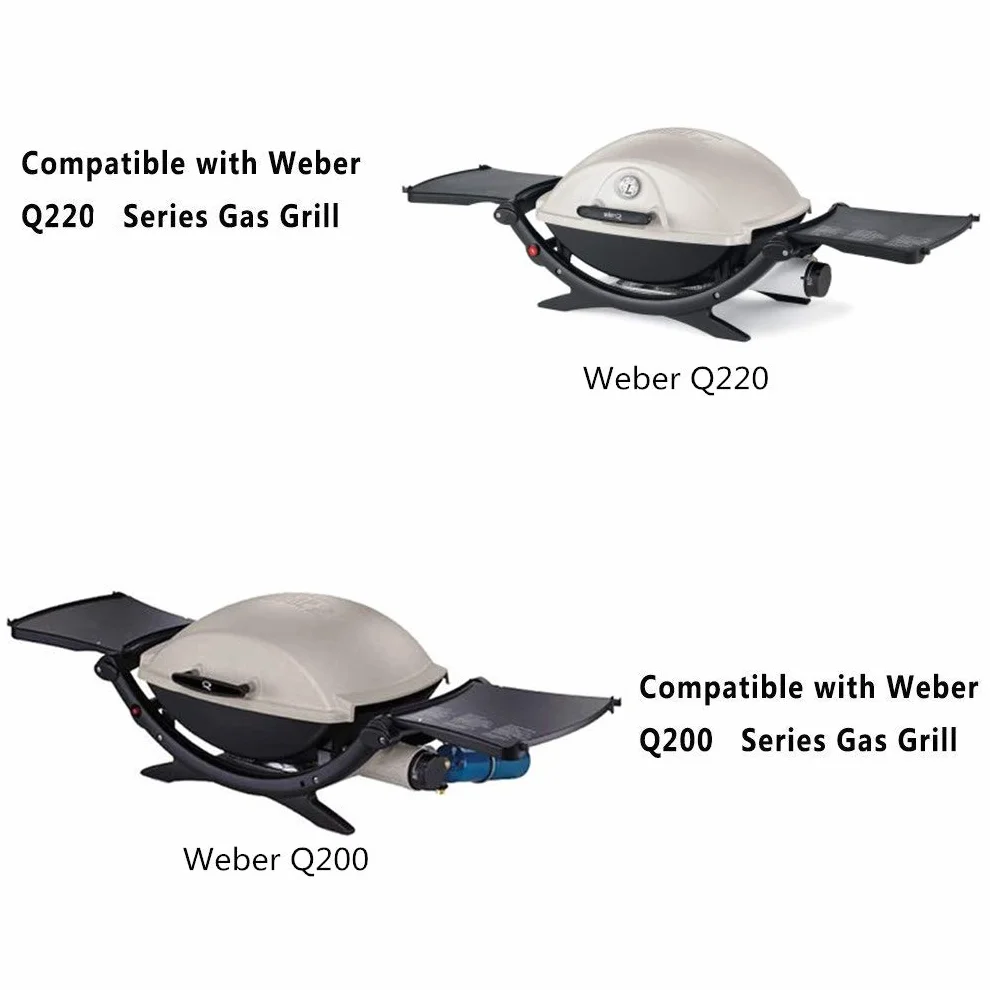 Onlyfire Tubo Bruciatore in Acciaio Inox per Weber Q200 Q2000 Gas Grill