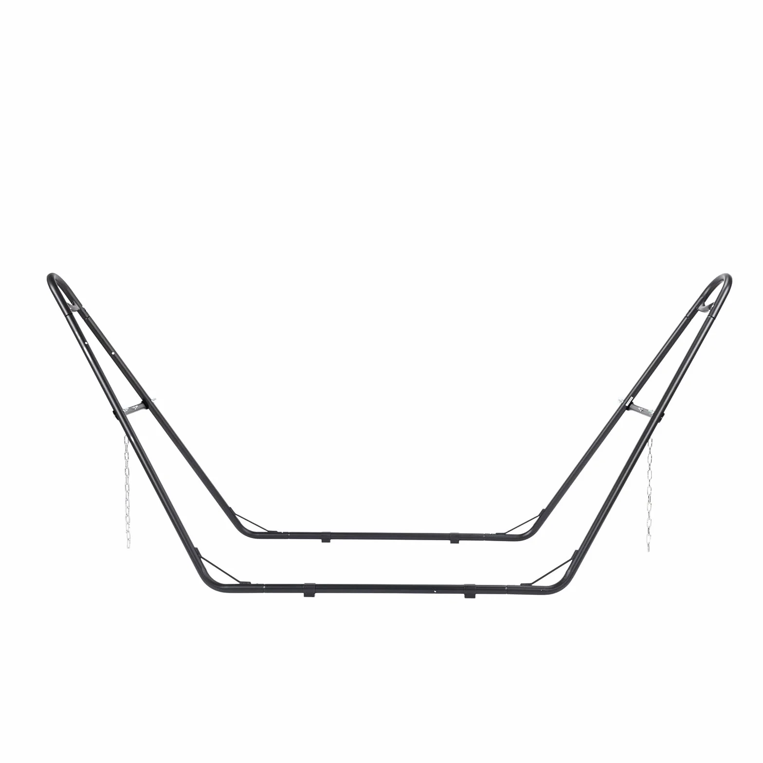 LEADZM Supporto universale per amaca in acciaio, fino a 250 kg, adatto per amaca da 2 a 3 m, resistente alle intemperie, robusto e sicuro, adatto per giardini, balconi e piscine