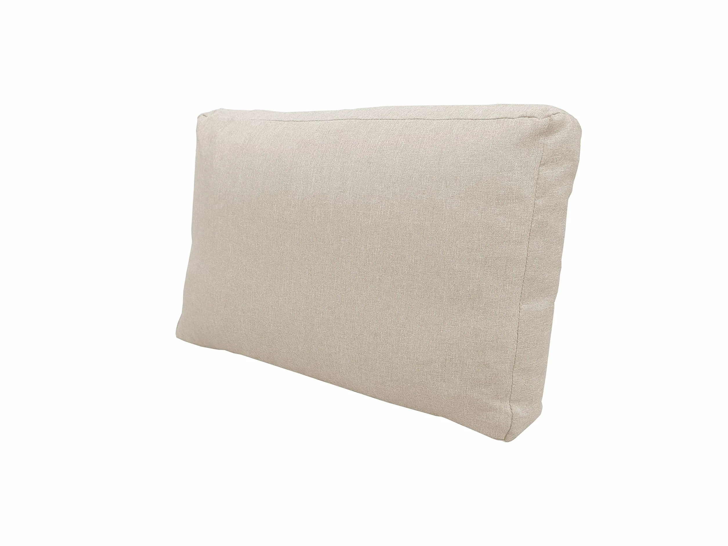 chilly pilley Cuscini Per Pallet Cuscini Da Giardino Sfoderabili Lavabili Cuscini Per Pallet Euro Con Cerniera Molti Colori E Dimensioni (Schienale 60x40x12 Crema)