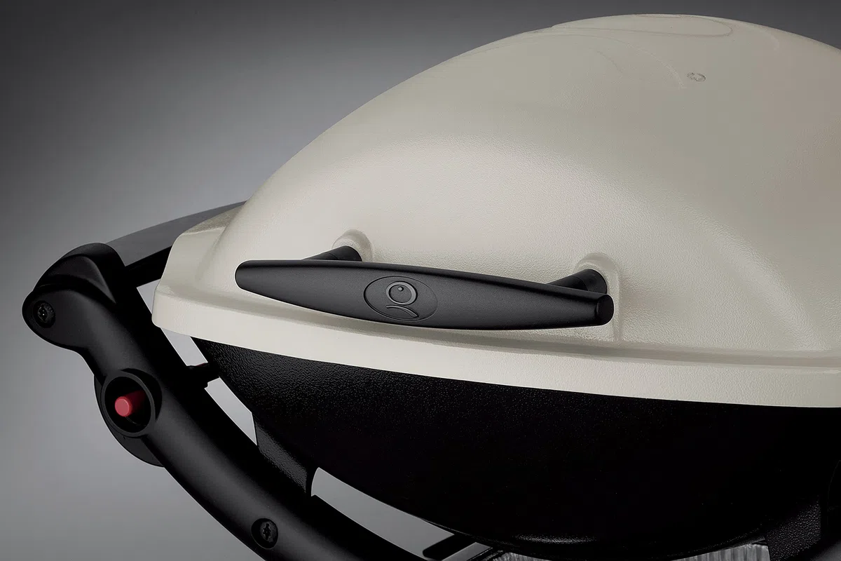 Weber Q1000 BBQ a Gas Barbecue Portatile 43x32cm 1 Bruciatore Ghisa Smaltata Alluminio pressofuso