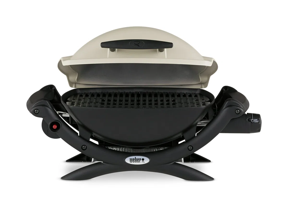Weber Q1000 BBQ a Gas Barbecue Portatile 43x32cm 1 Bruciatore Ghisa Smaltata Alluminio pressofuso