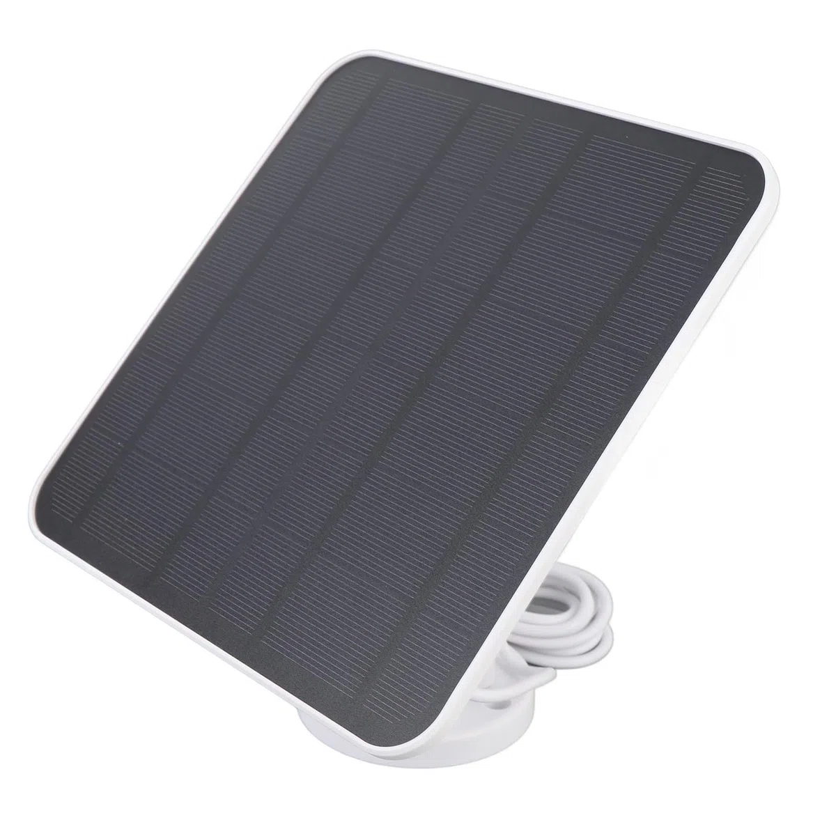 Pannello Solare Monocristallino 12W con Staffa Regolabile 360° per Esterno