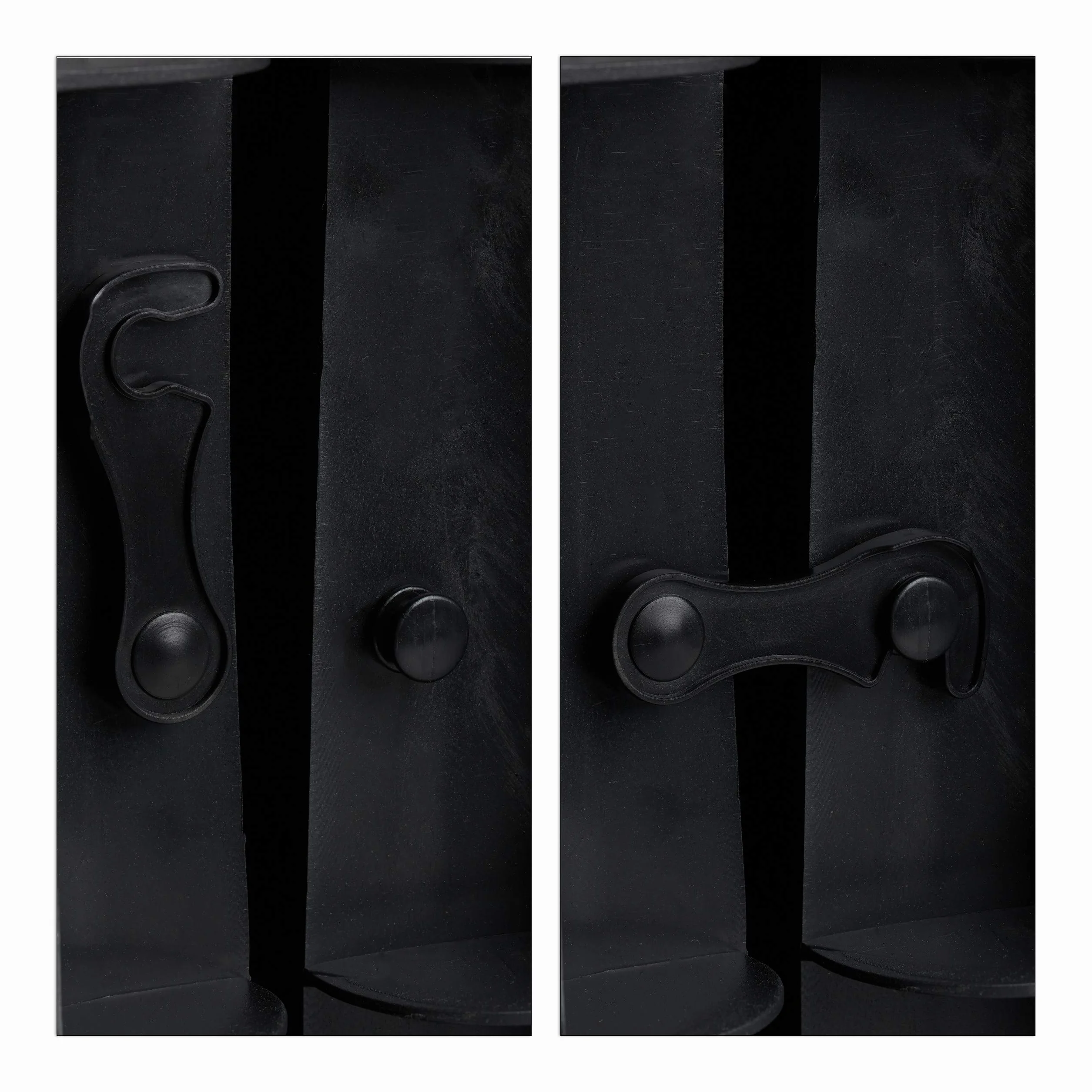 Relaxdays Rampa da Auto per Cani Pieghevole Antiscivolo 90 kg 156x40 cm Nero