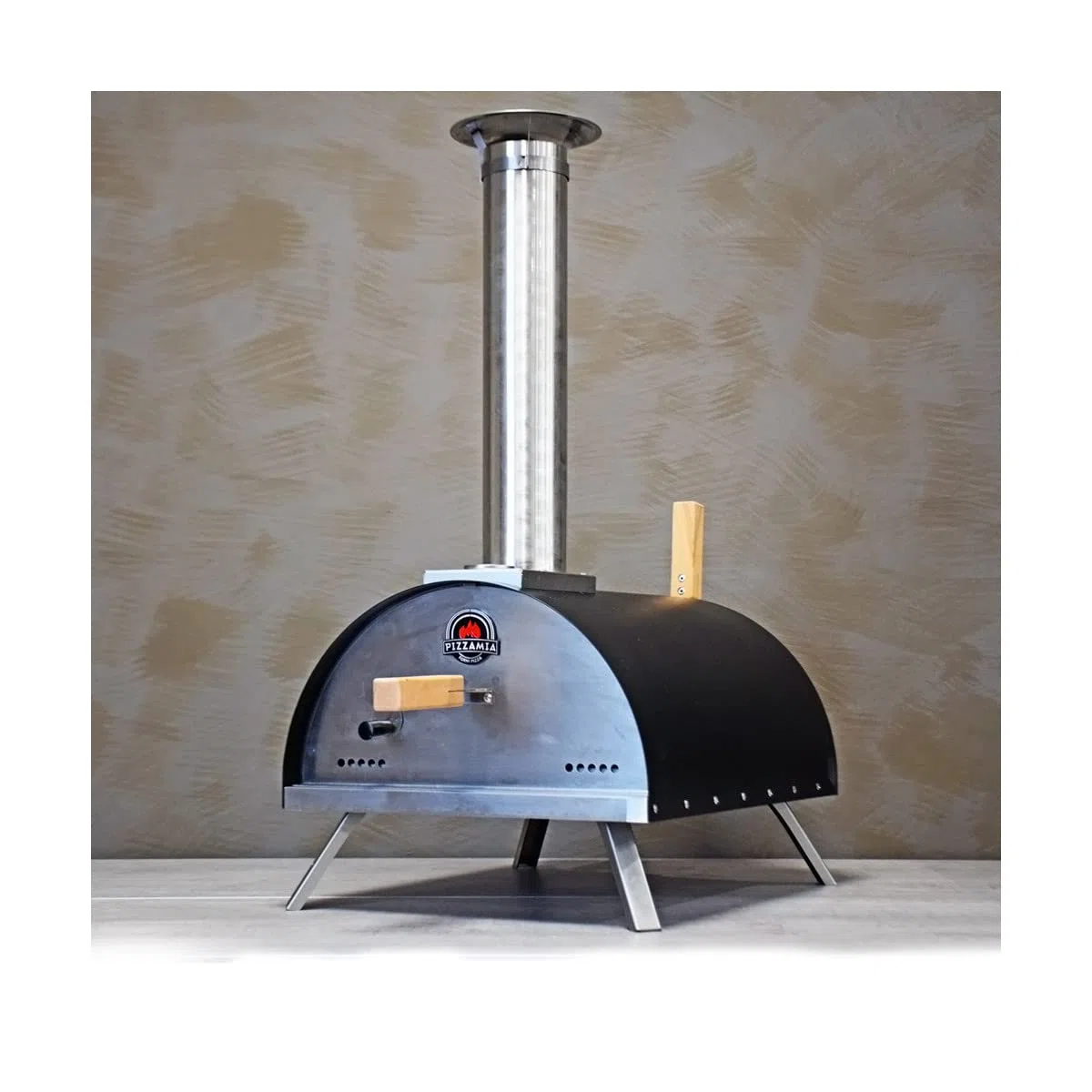 Vulcano Forno per Pizza a Pellet da Esterno e Interno