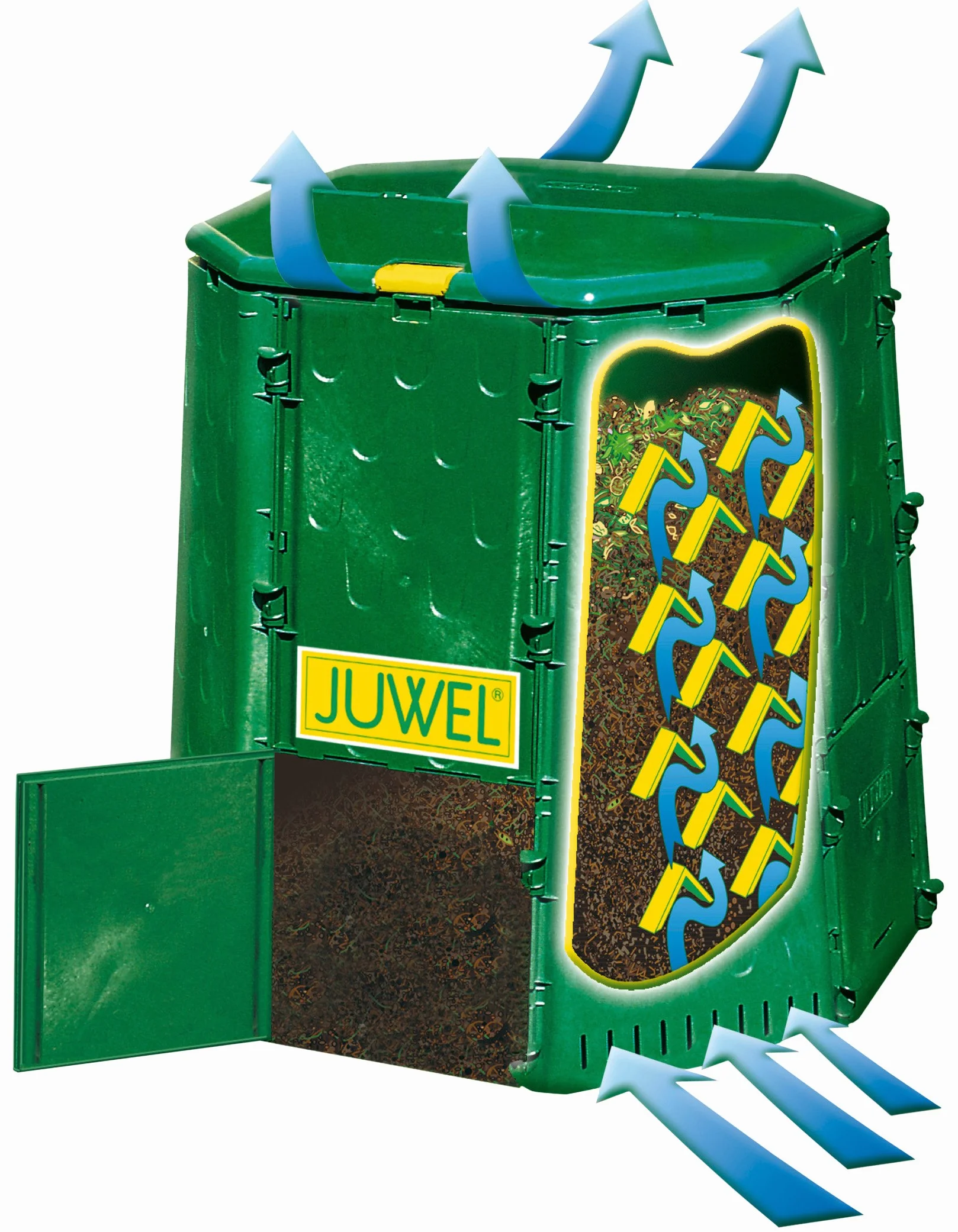 Juwel, 20157, Termocompostiera Aeroquick, 890, XXL