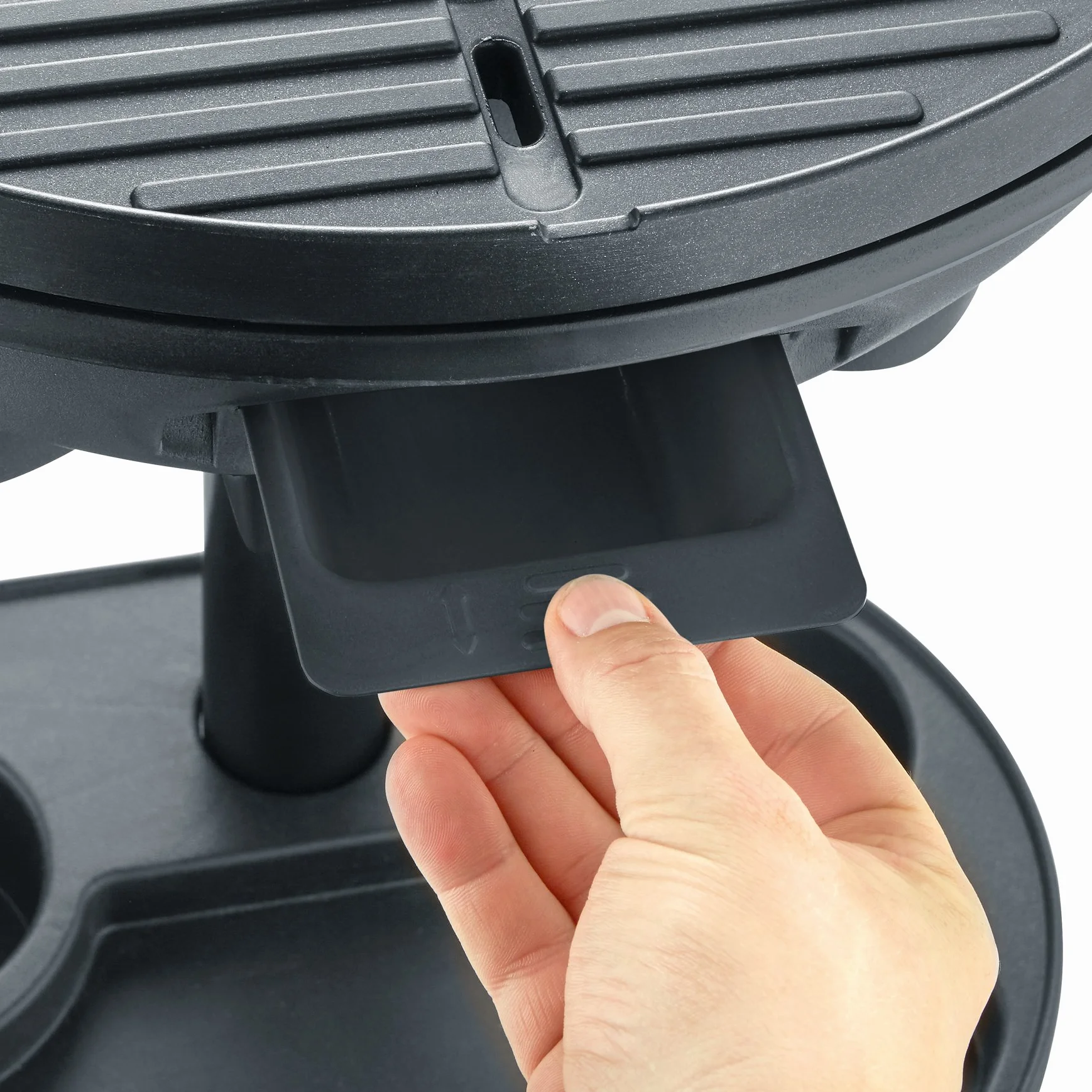 SEVERIN Barbecue Elettrico 2in1 2000W Piastra Ceramica 41cm Zero Fumo Nero