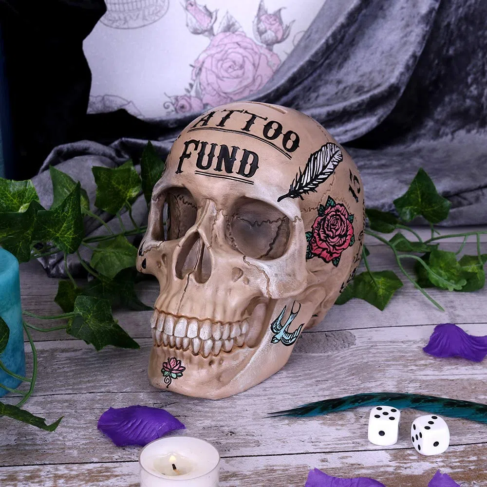 NEMESIS NOW Figura Calavera Tattoo