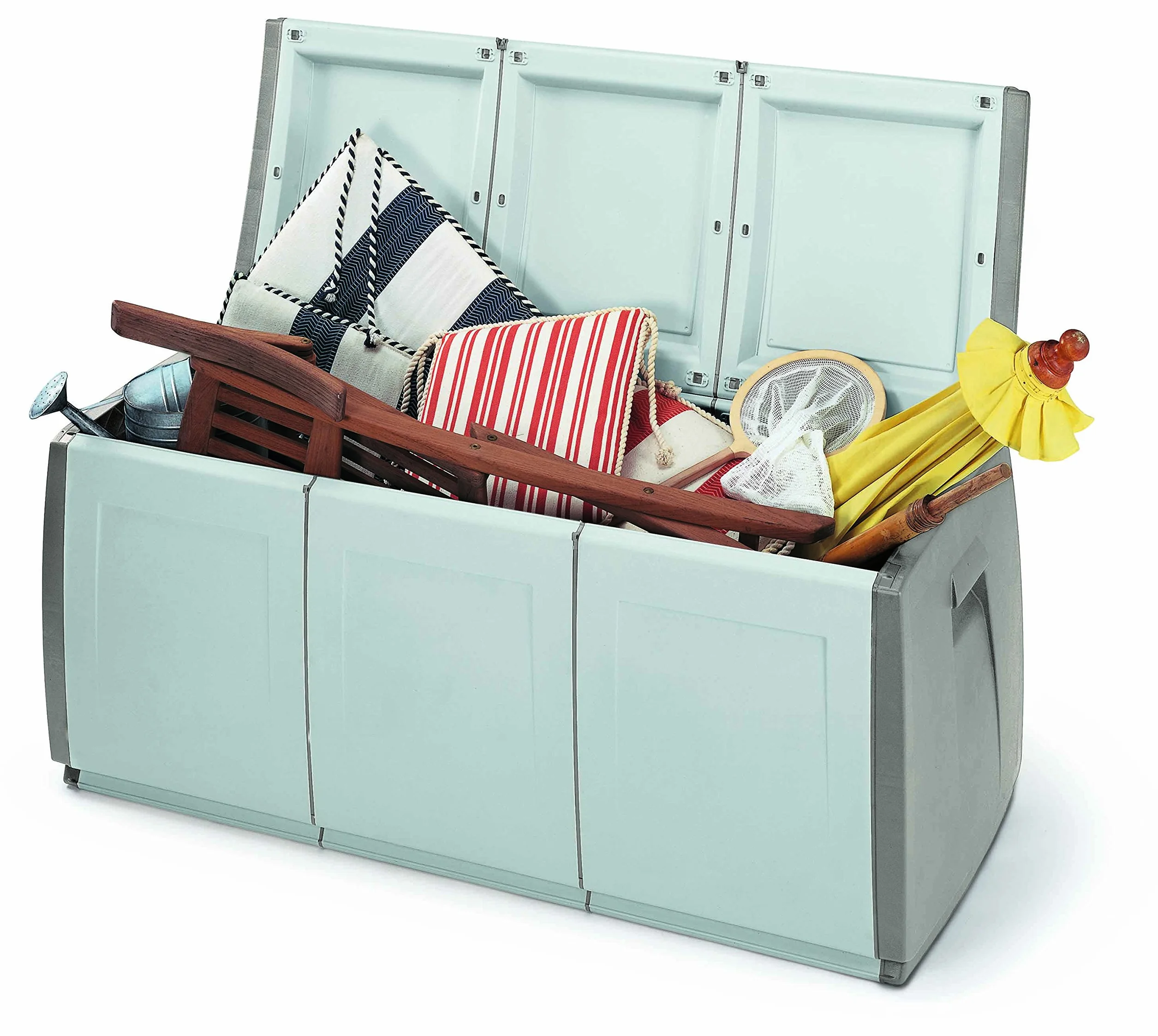 Terry, In & Out Box 140 , Baule Multiuso, da Interno Esterno. Materiale: Plastica, Dimensioni: 139x54x57 cm, Capacità 360 lt