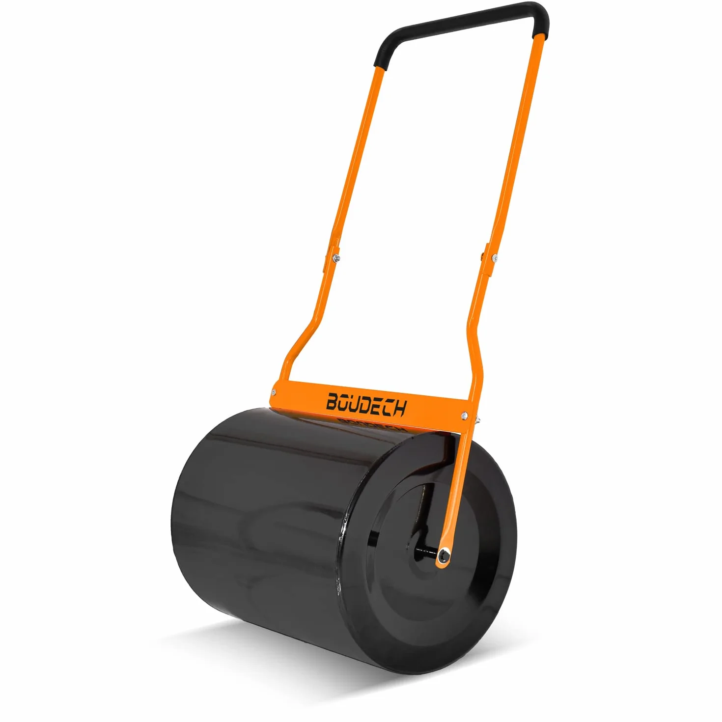 BOUDECH® Tabur - Rullo manuale per prato da 50cm con impugnatura ergonomica. Rullo da giardino con tappo rimovibile ⌀40cm e capacità max di 62L