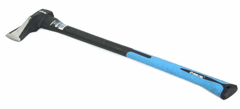 Ascia Spaccalegna Professionale 85 cm 2200g Manico Fibra di Vetro Ergonomico