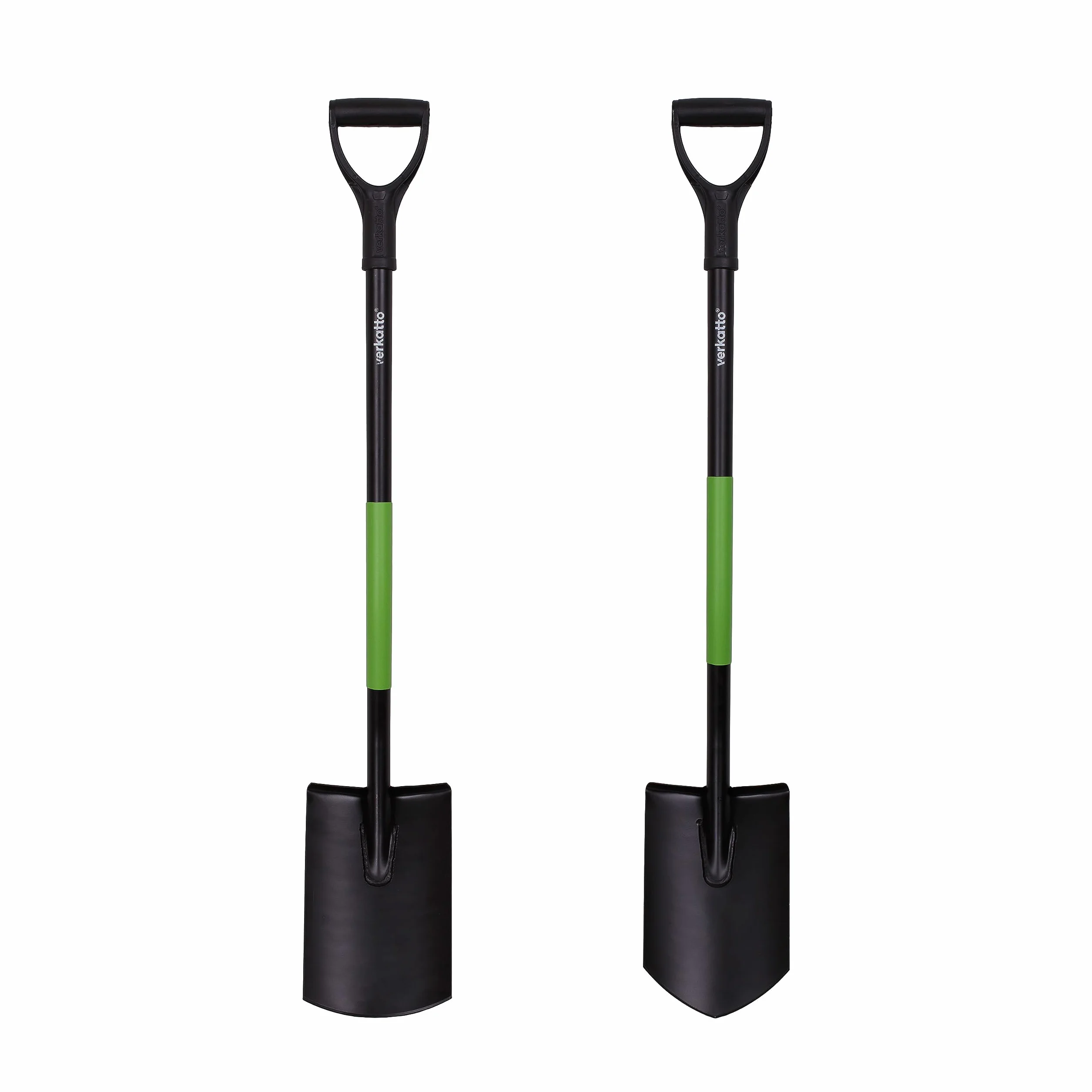 Mivos Piccola paletta a punta – mini vanga a punta per lavori di giardinaggio e costruzione – vanga corta – vanga pionieristica