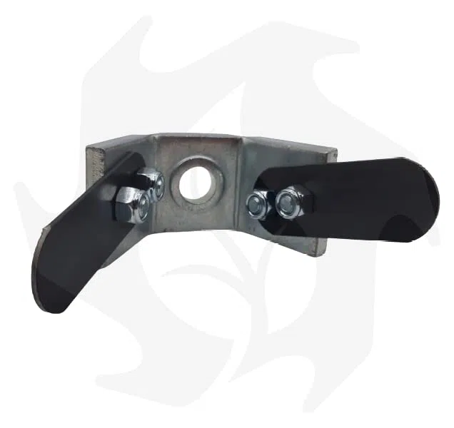 Bazargiusto - Fresa zappetta universale per decespugliatore a due denti professionale in alluminio
