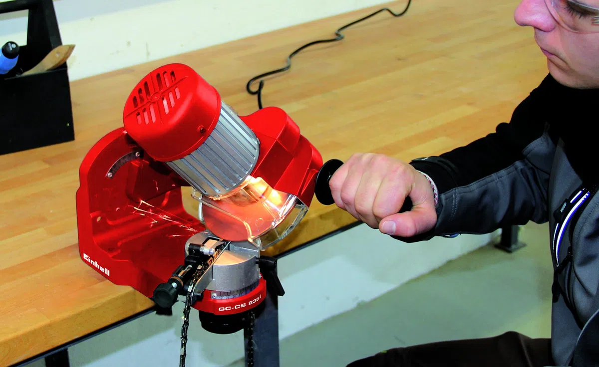 Einhell GC-CS 235 E Affilacatene elettrico 230 V 235 W Mola ricambio 4,5 mm