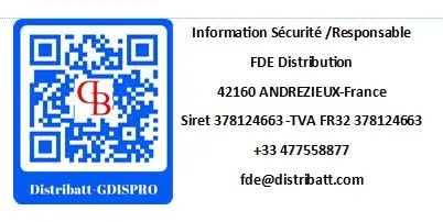 Bateria MK2.3-12 ES2.3-12 12 Volt 2.1 Ah 2 pz Originale