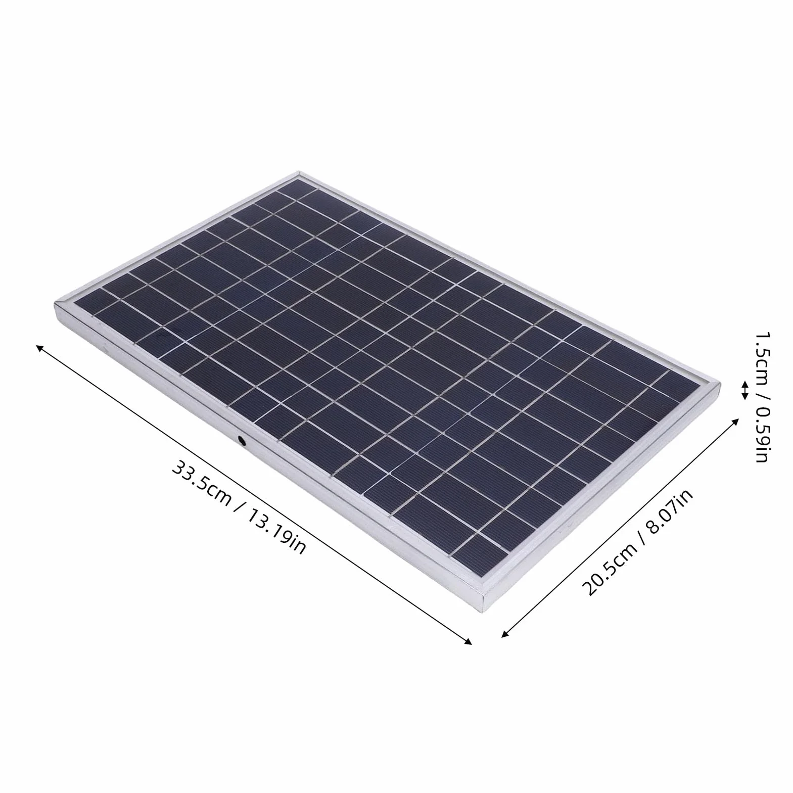 Fockety Kit Pannello Solare 100W 12V Monocristallino con Controller di Carica 10-50A
