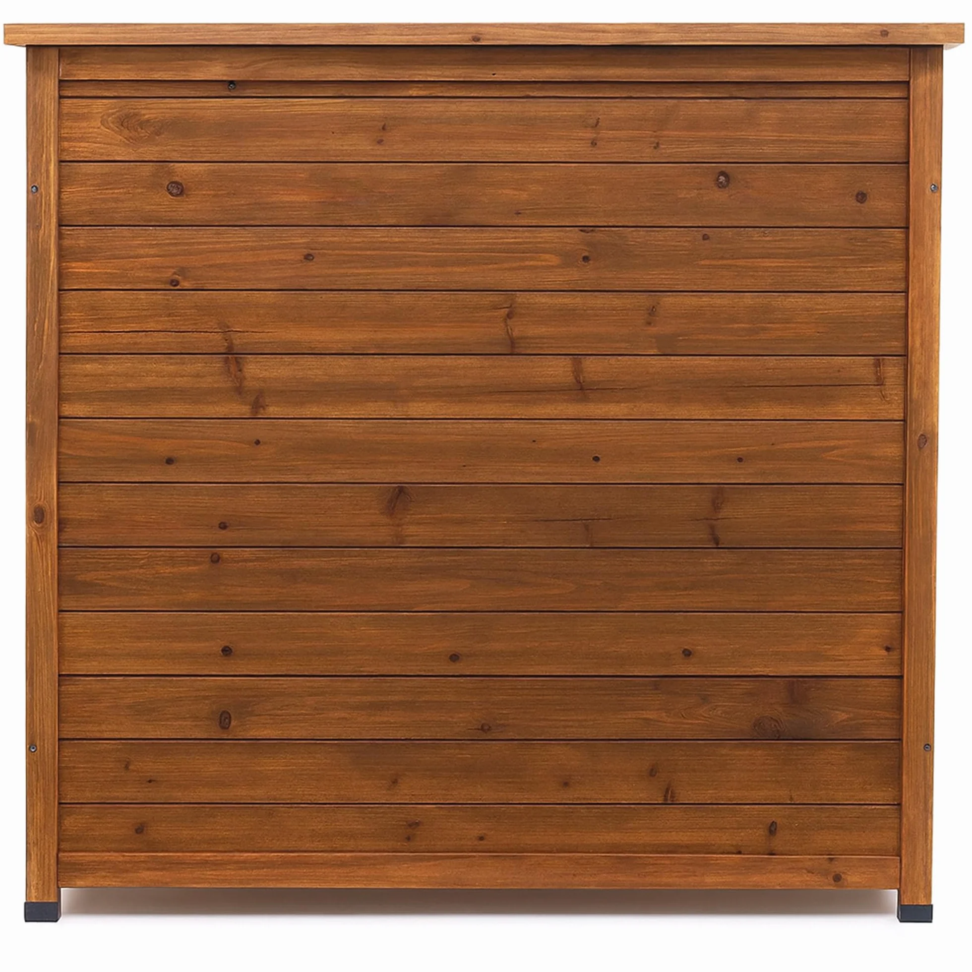 Frankystar Arborea - Armadietto da Giardino 87x96,5x46,5 cm 2 Ante con Tetto Spiovente in Legno di Abete per Attrezzi