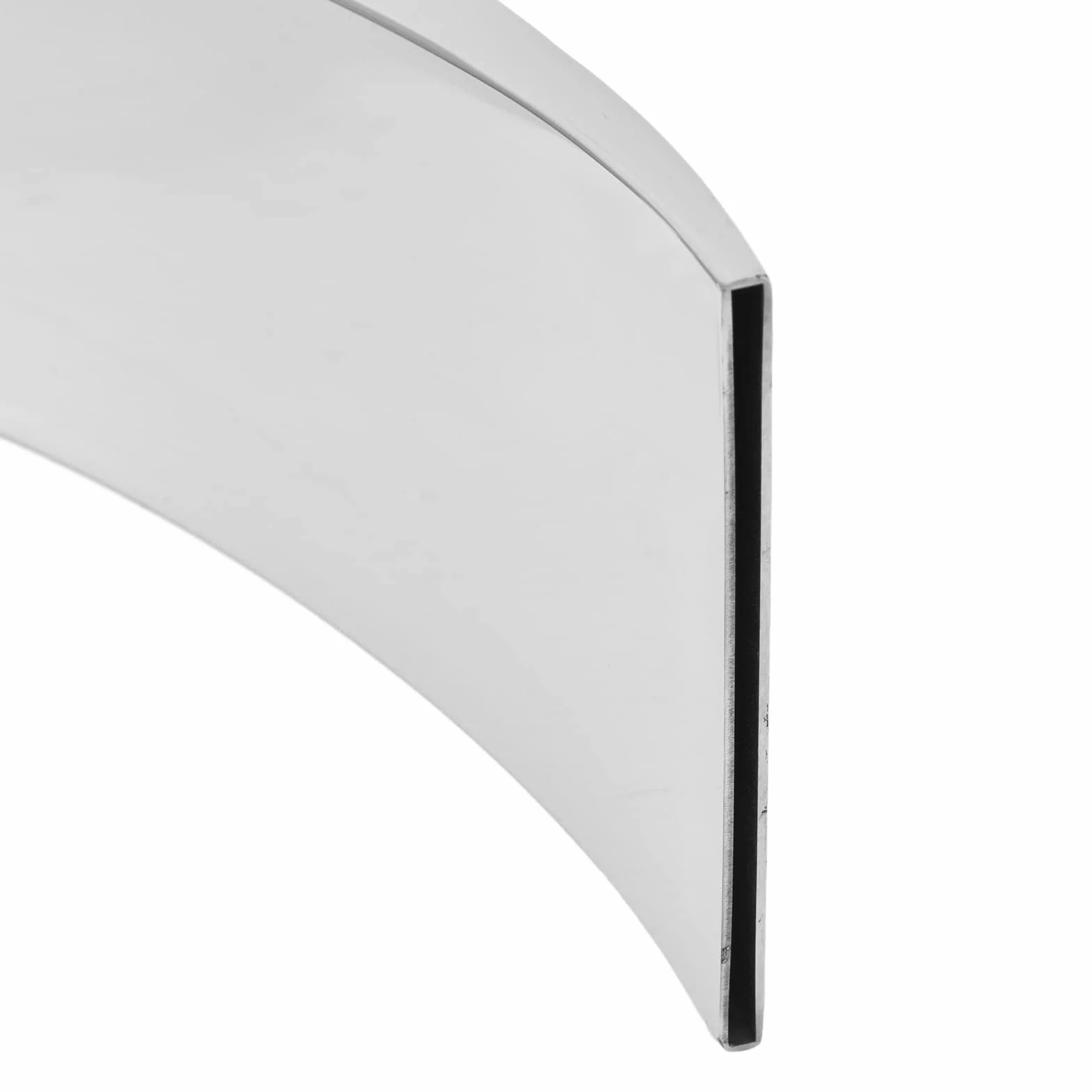 flexman Fontana a Cascata per Piscina, Altezza 14,3 Pollici, Fontana per Piscina Esterna Curva in Acciaio Inossidabile con Filettatura Interna G1 per Piscine, Piscina da Giardino