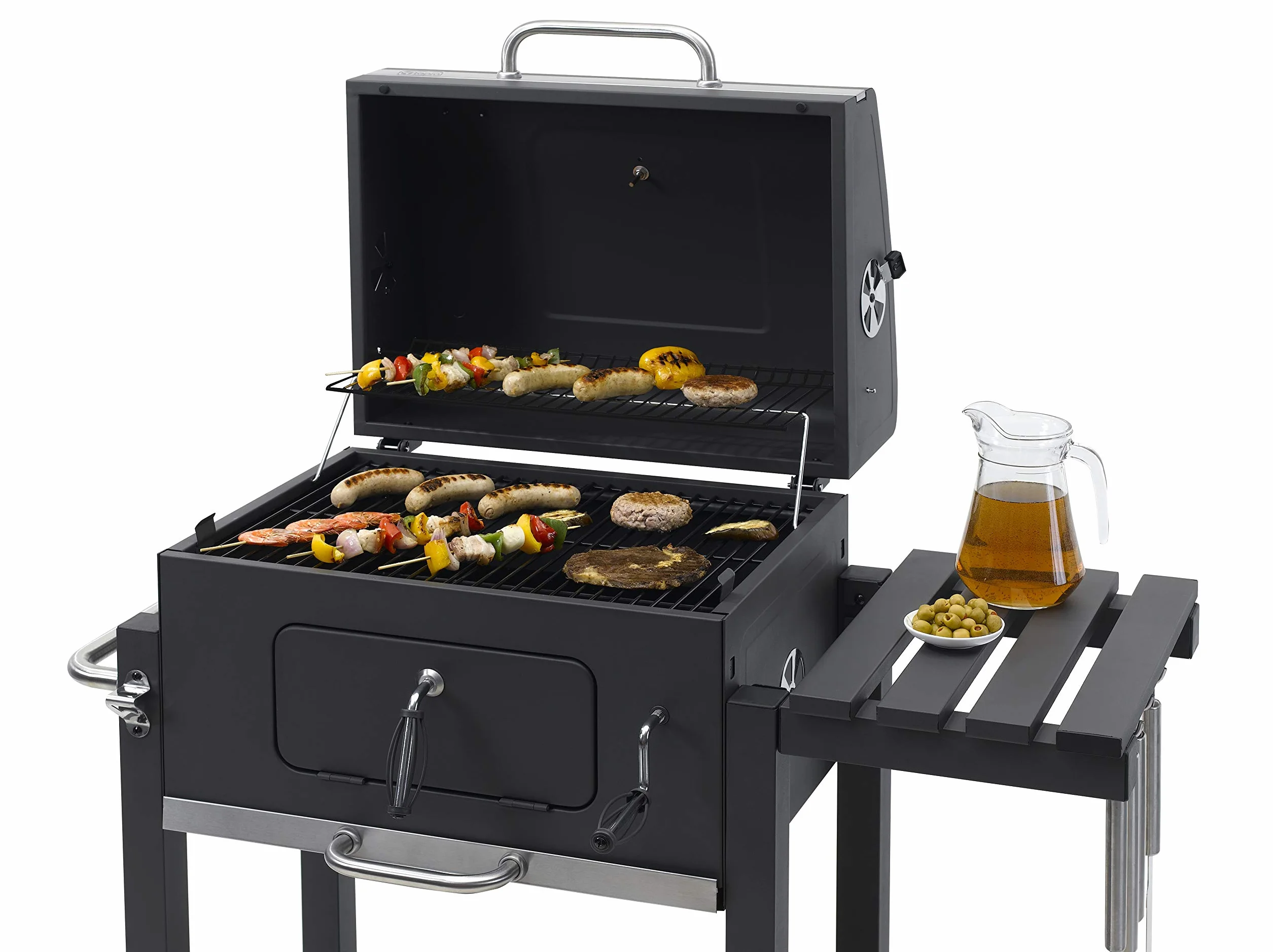 Tepro Barbecue a carbonella Toronto Click antracite/acciaio inossidabile