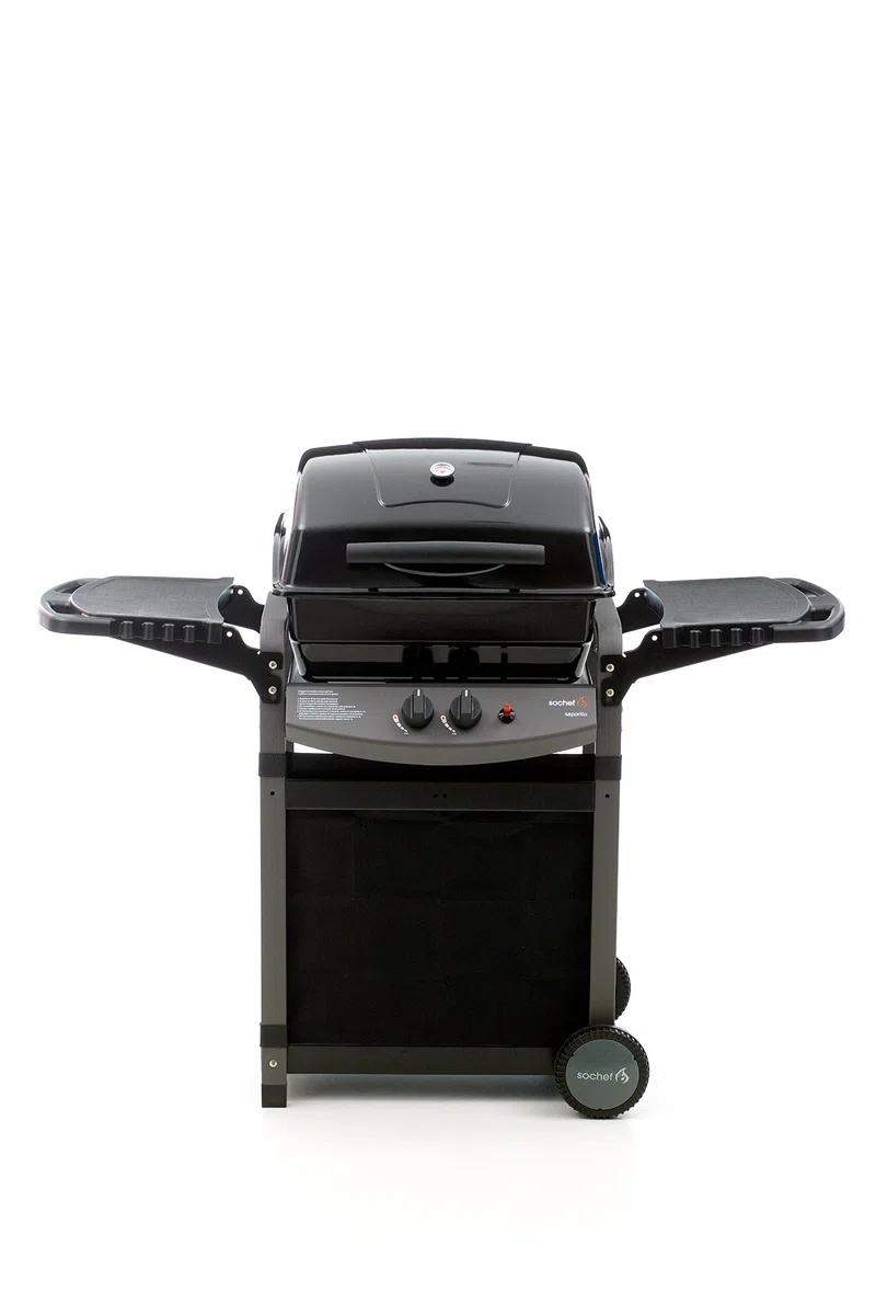 Sochef Saporillo Barbecue 46x125x103 cm Nero Grigio