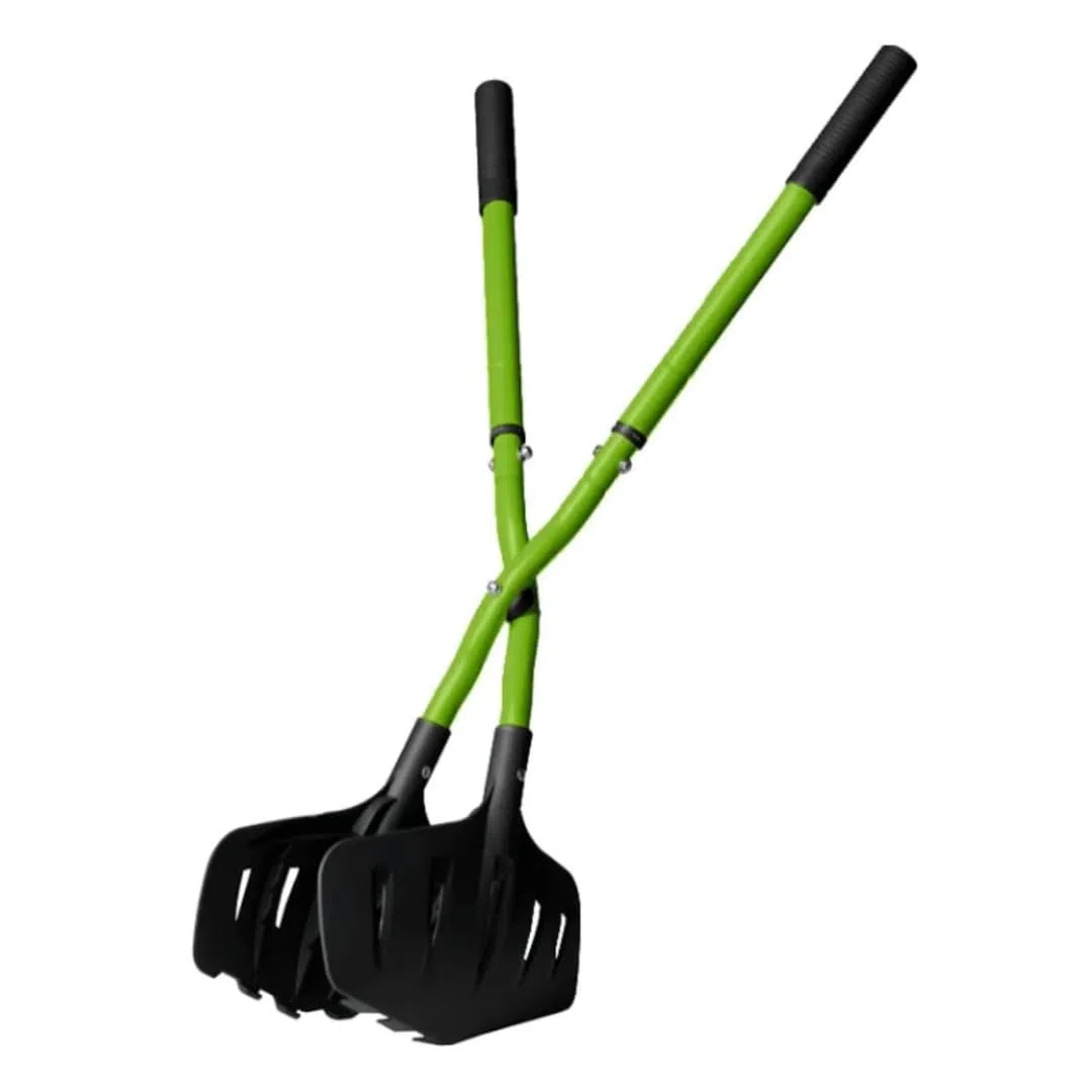Venteo - Pinza Multifunzione Raccogli fogli XXL Rootslayer | Manico telescopico anti-corrosione e ganasce in polifibra | Pinze per raccogliere foglie, frutta e rifiuti | Utensili da giardinaggio