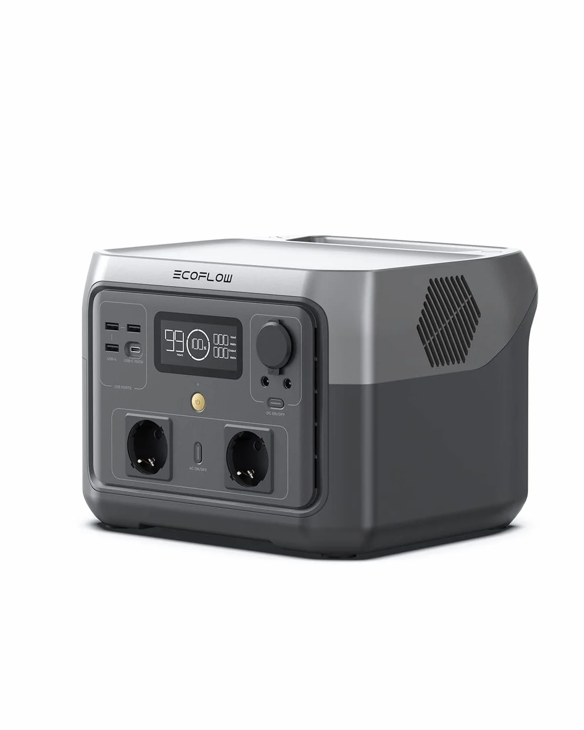 ECOFLOW Centrale Elettrica Portatile RIVER 2 MAX 512Wh LiFeP04