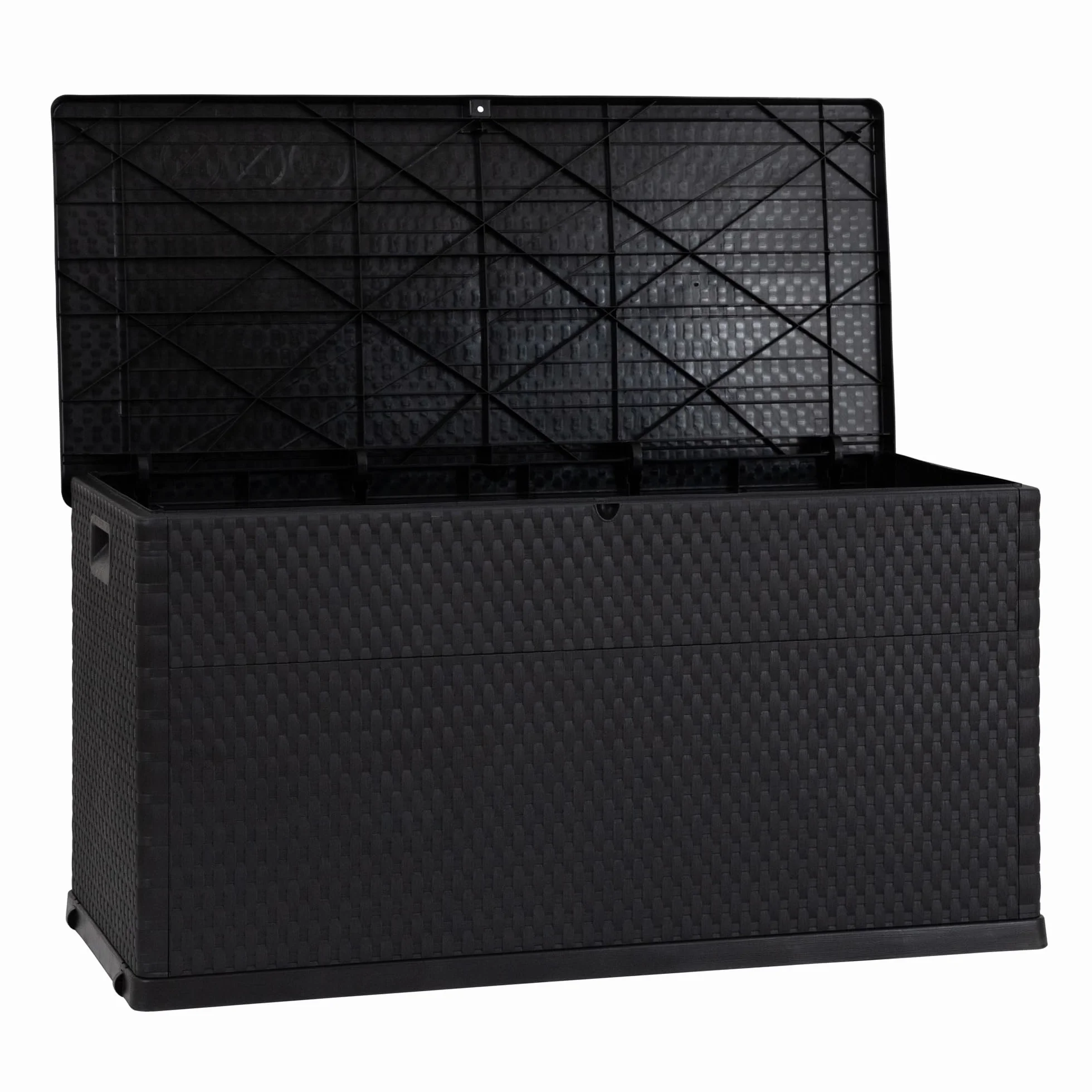 Toomax Multibox Rattan baule 420L plastica resistente antracite UV