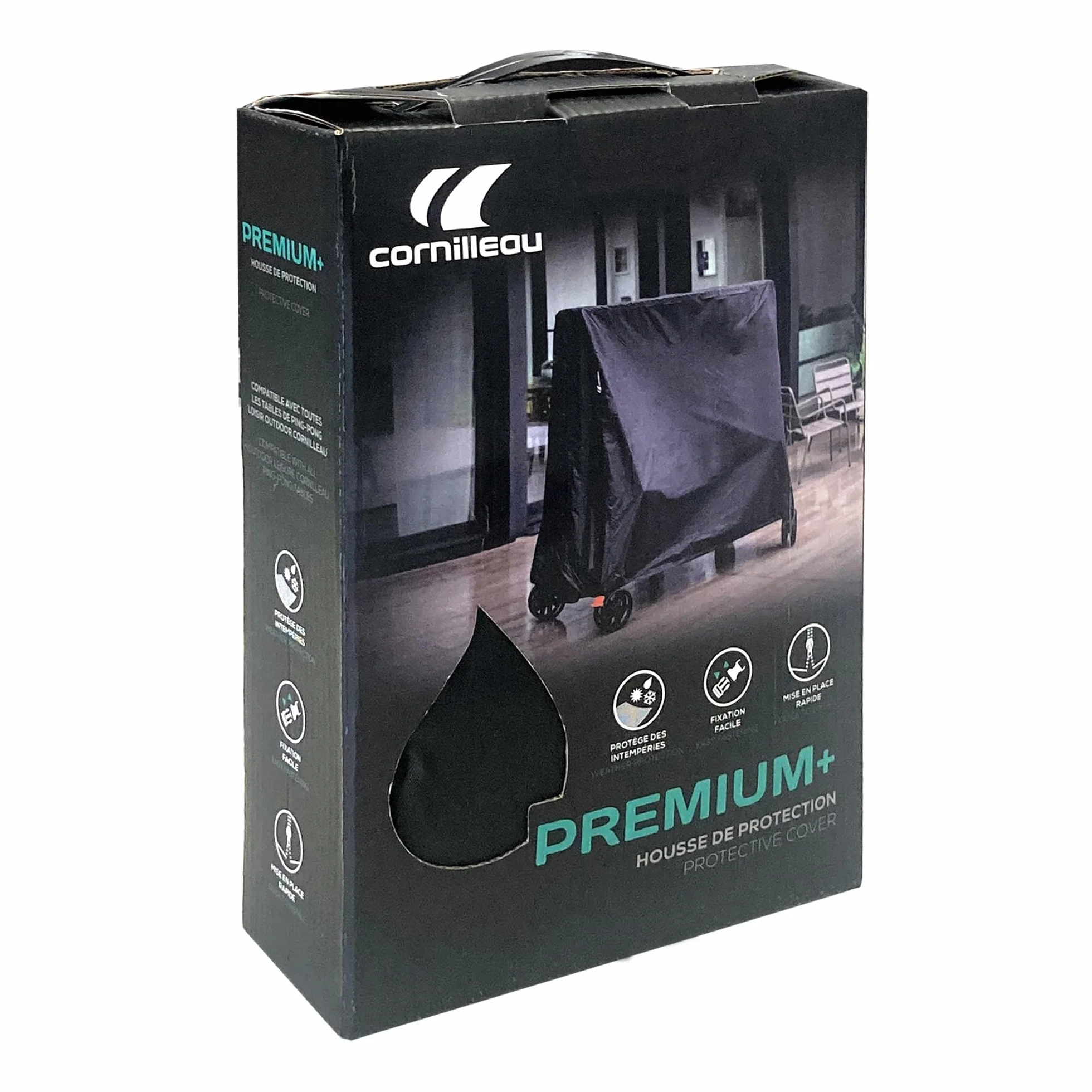 Cornilleau Premium Plus Polyester Table Tennis Table Cover