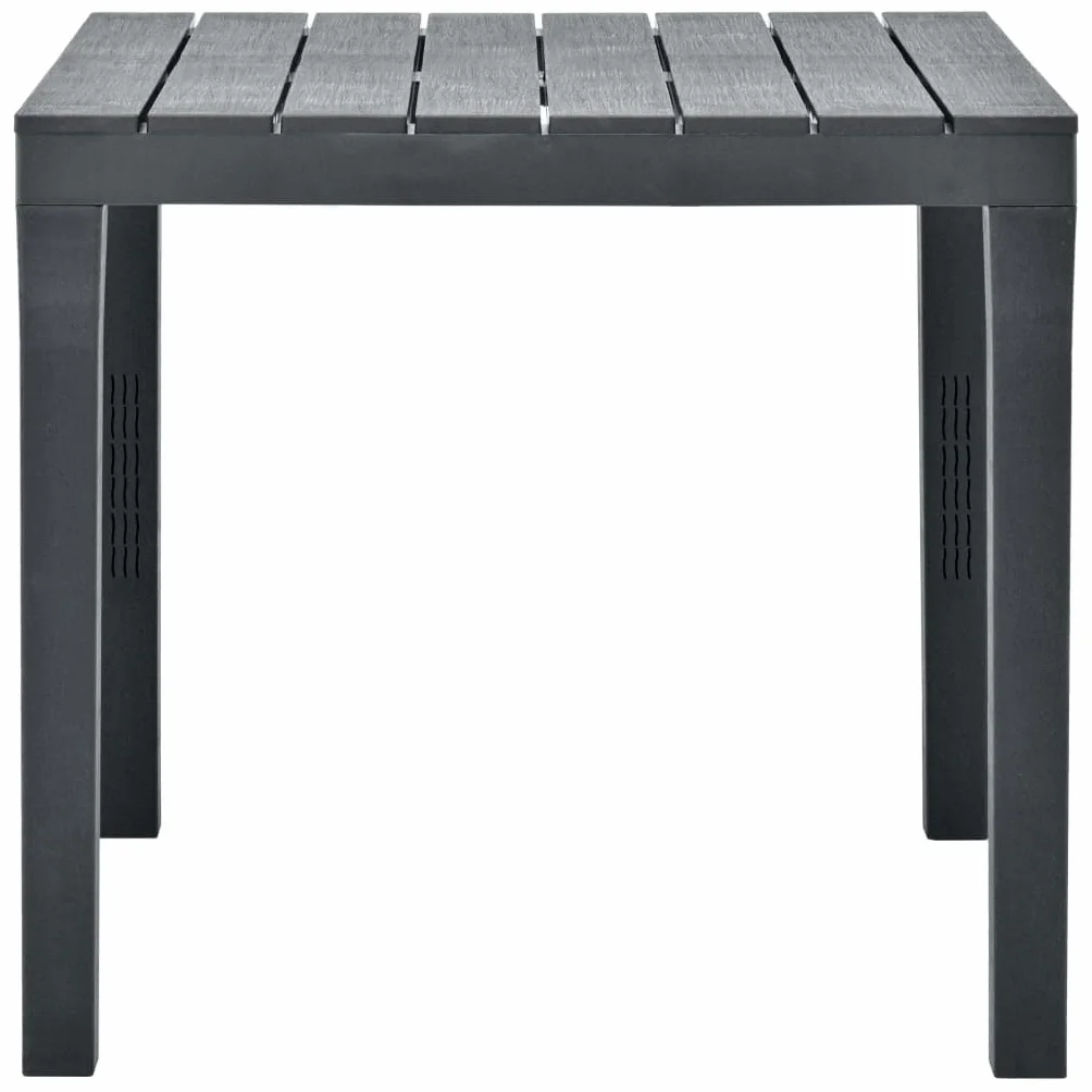 Tavolo ANTRACITE BALI 78x78x72