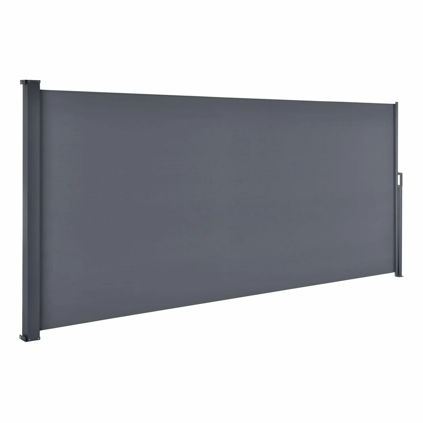 Juskys Tenda laterale Dubai 500 x 160 cm estensibile coprente frangivista frangivento balcone terrazza antracite