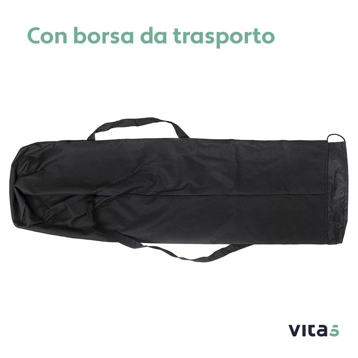 VITA5 Telaio Amaca Regolabile per Ore di Rilassamento - Supporto Amaca Perfetto per Riposarsi Insieme - Sostegno Amaca in Acciaio Resistente e Duraturo - Struttura Amaca Portatile da Interno o Esterno