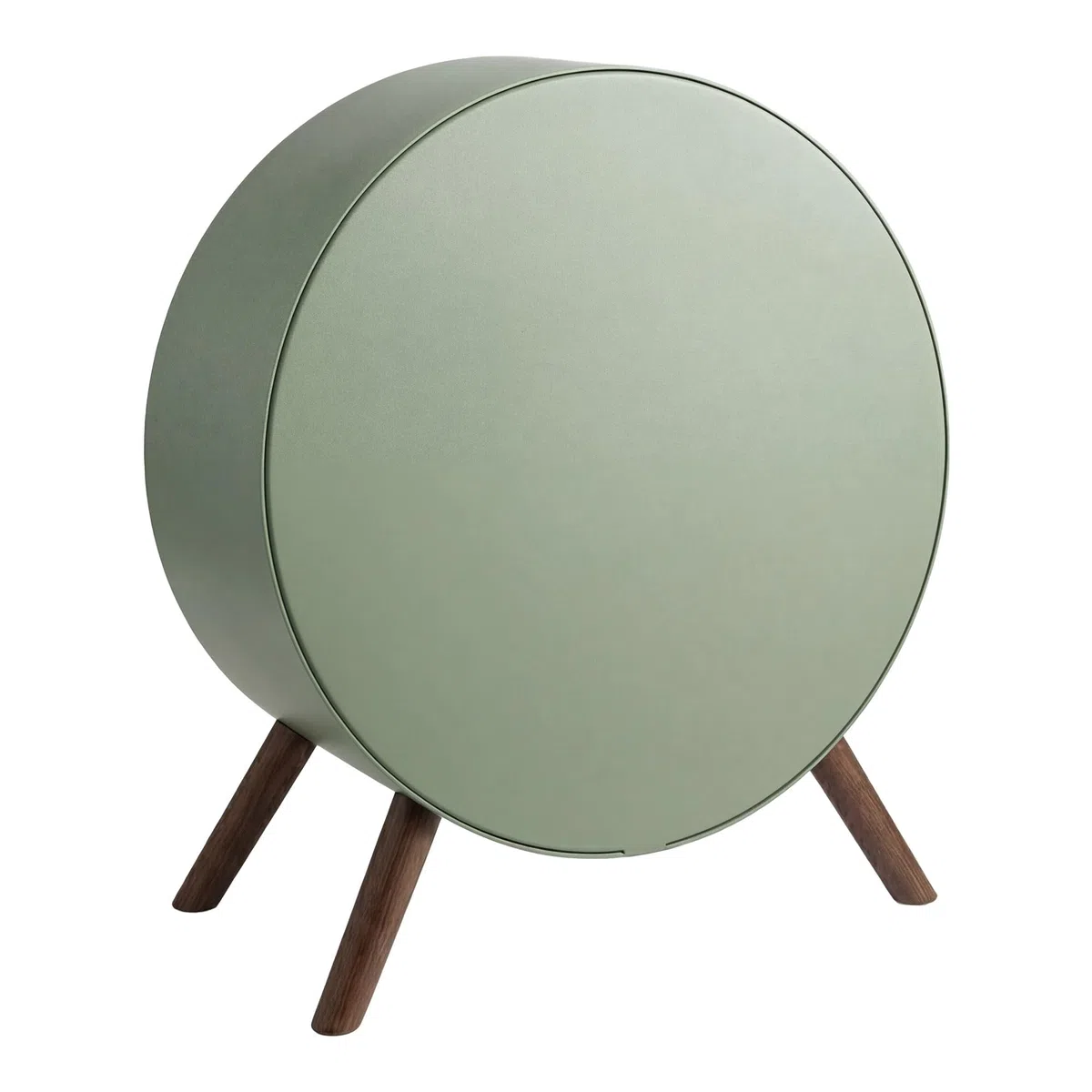 Frankystar Venere Camino da Pavimento 60x72x30 cm Design Interno Piedi Legno Pino Salvia