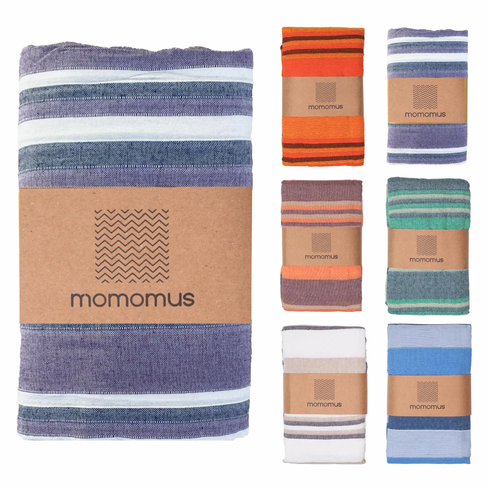 MOMOMUS Telo da Picnic per Spiaggia e Campeggio XXL Antisabbia Compatto Lilla 210x240 cm